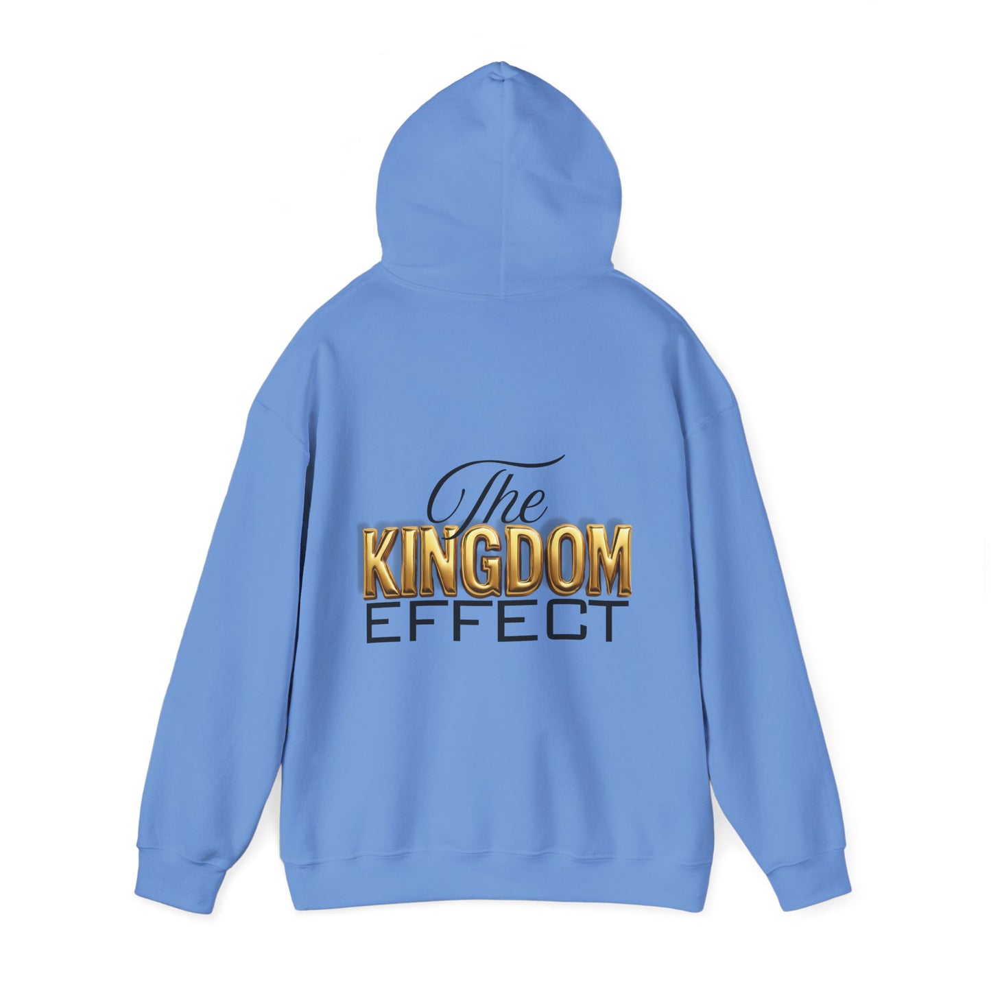 The Kingdom Effect Hoodie (Gold) | Unisex Heavy Blend Sweatshirt for Comfort, Stylish Gift, Cozy Layers, Fashion Statement, Unique Design