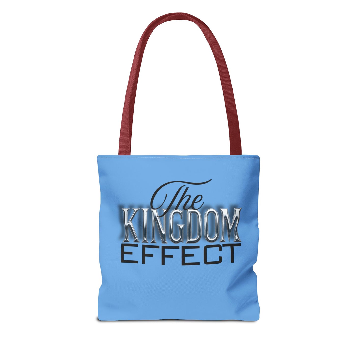 The Kingdom Effect Blue Tote Bag | Stylish Reusable Shoulder Bag | Gift for Kingdom Lovers | Eco-Friendly Shopping Tote, Everyday Companion