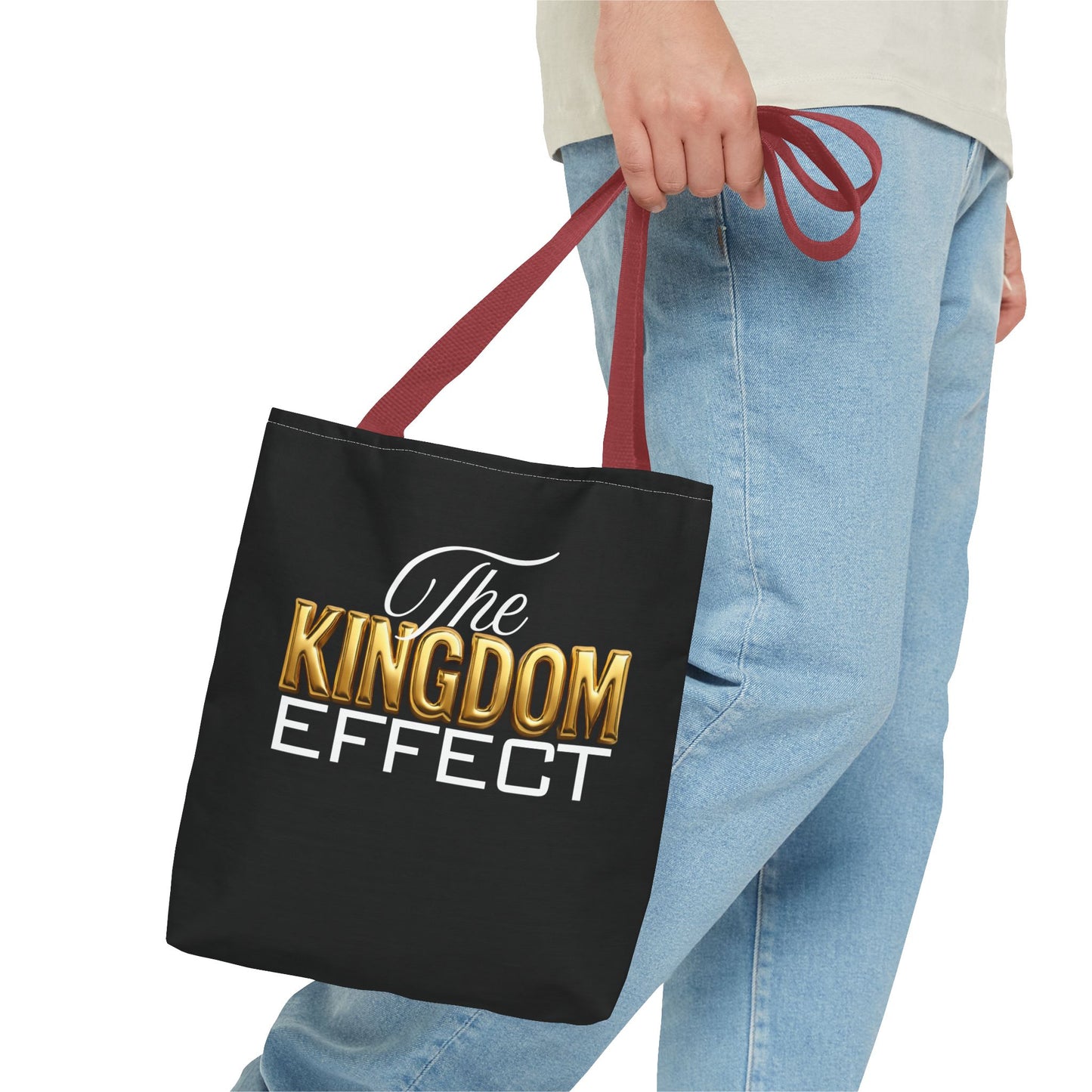 The Kingdom Effect, Stylish Kingdom Effect Tote Bag, Eco-Friendly Shopping Bag, Gift for Kingdom Fans, Trendy Everyday Tote, Motivational Accessory