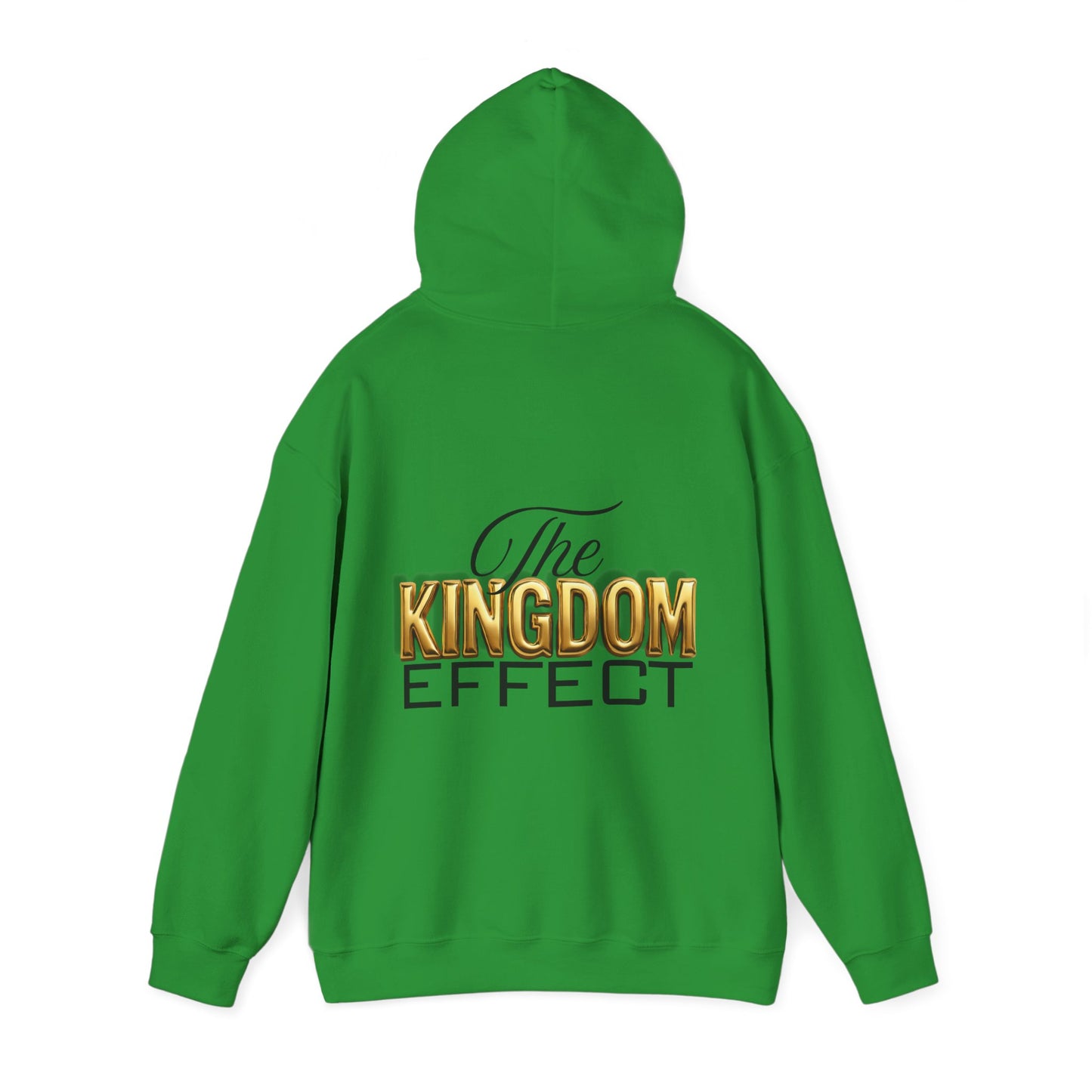 The Kingdom Effect Hoodie (Gold) | Unisex Heavy Blend Sweatshirt for Comfort, Stylish Gift, Cozy Layers, Fashion Statement, Unique Design