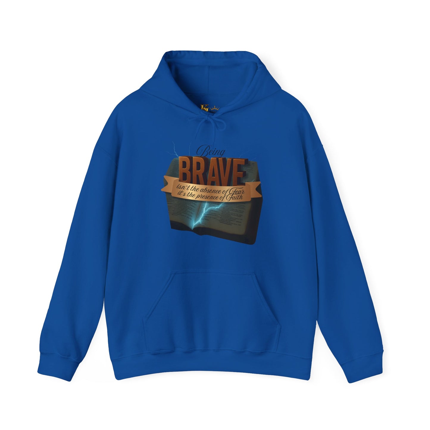 Brave Inspirational Hoodie, Inspirational Sweatshirt, Unisex Casual Wear, Gift for Him, Motivational Clothing