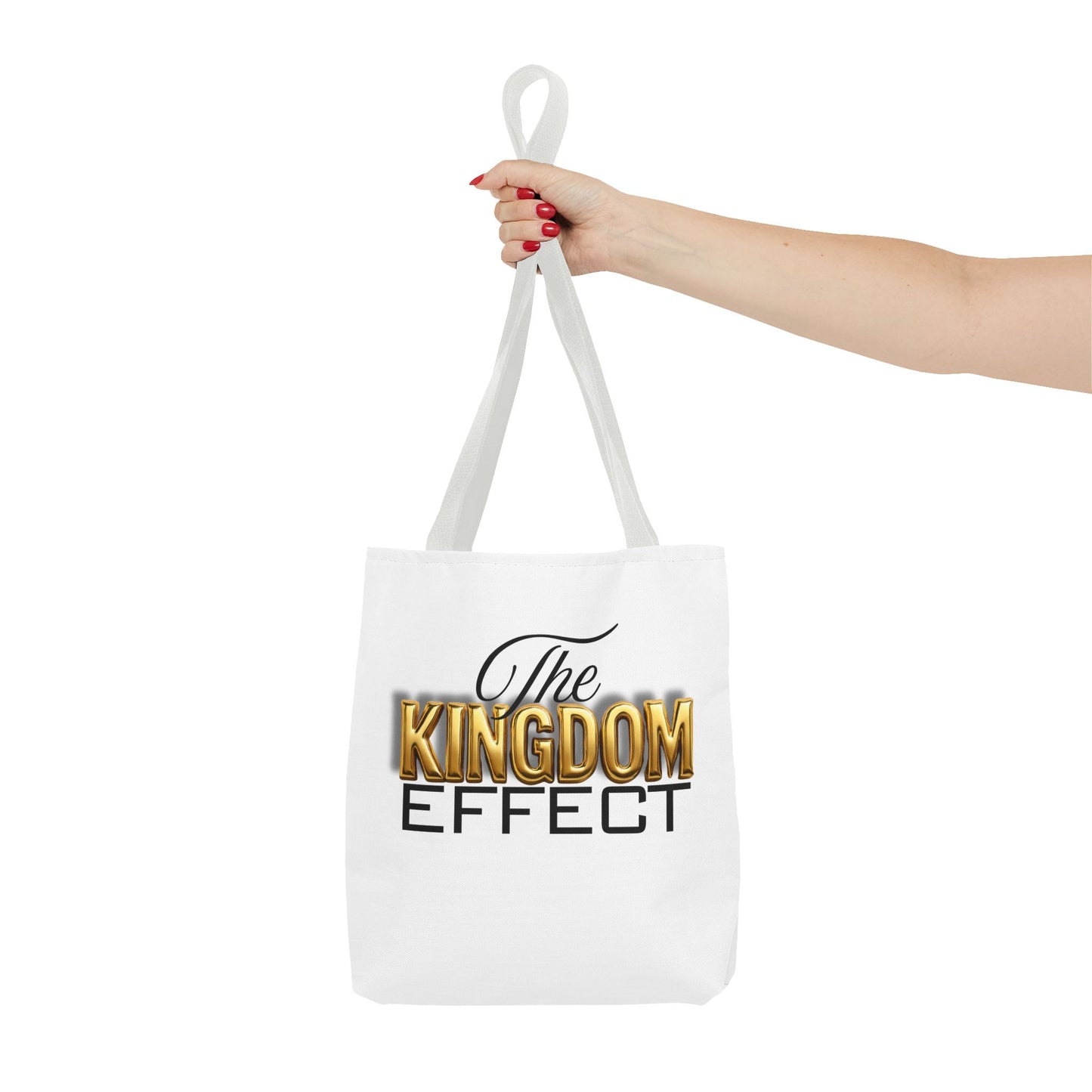 The Kingdom Effect, Stylish Kingdom Effect Tote Bag, Eco-Friendly Shopping Bag, Gift for Kingdom Fans, Trendy Everyday Tote, Motivational Accessory