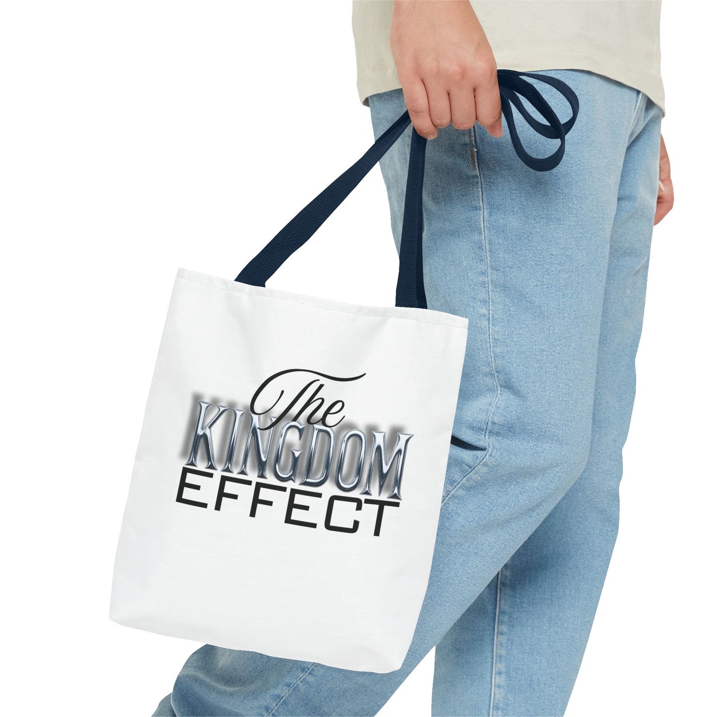 The Kingdom Effect Tote Bag | Stylish Reusable Shoulder Bag | Gift for Kingdom Lovers | Eco-Friendly Shopping Tote, Everyday Companion