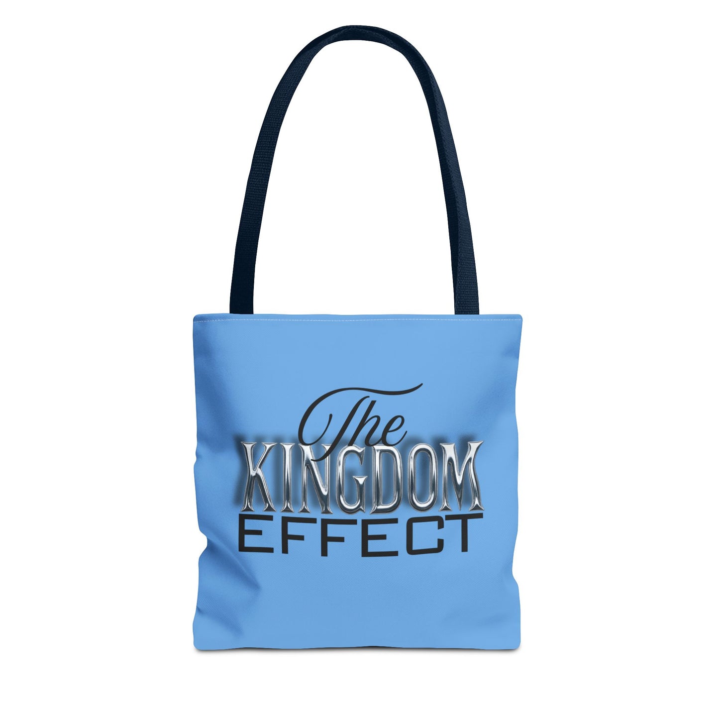 The Kingdom Effect Blue Tote Bag | Stylish Reusable Shoulder Bag | Gift for Kingdom Lovers | Eco-Friendly Shopping Tote, Everyday Companion