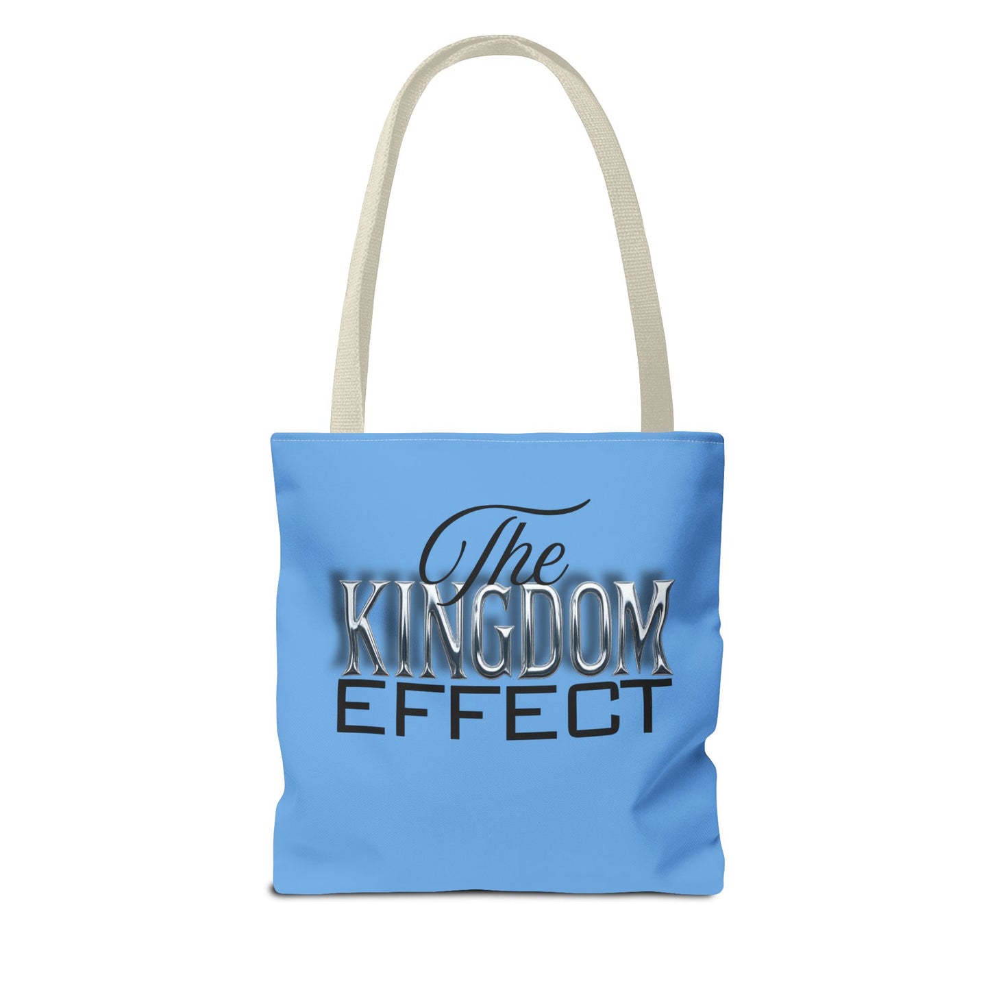 The Kingdom Effect Blue Tote Bag | Stylish Reusable Shoulder Bag | Gift for Kingdom Lovers | Eco-Friendly Shopping Tote, Everyday Companion