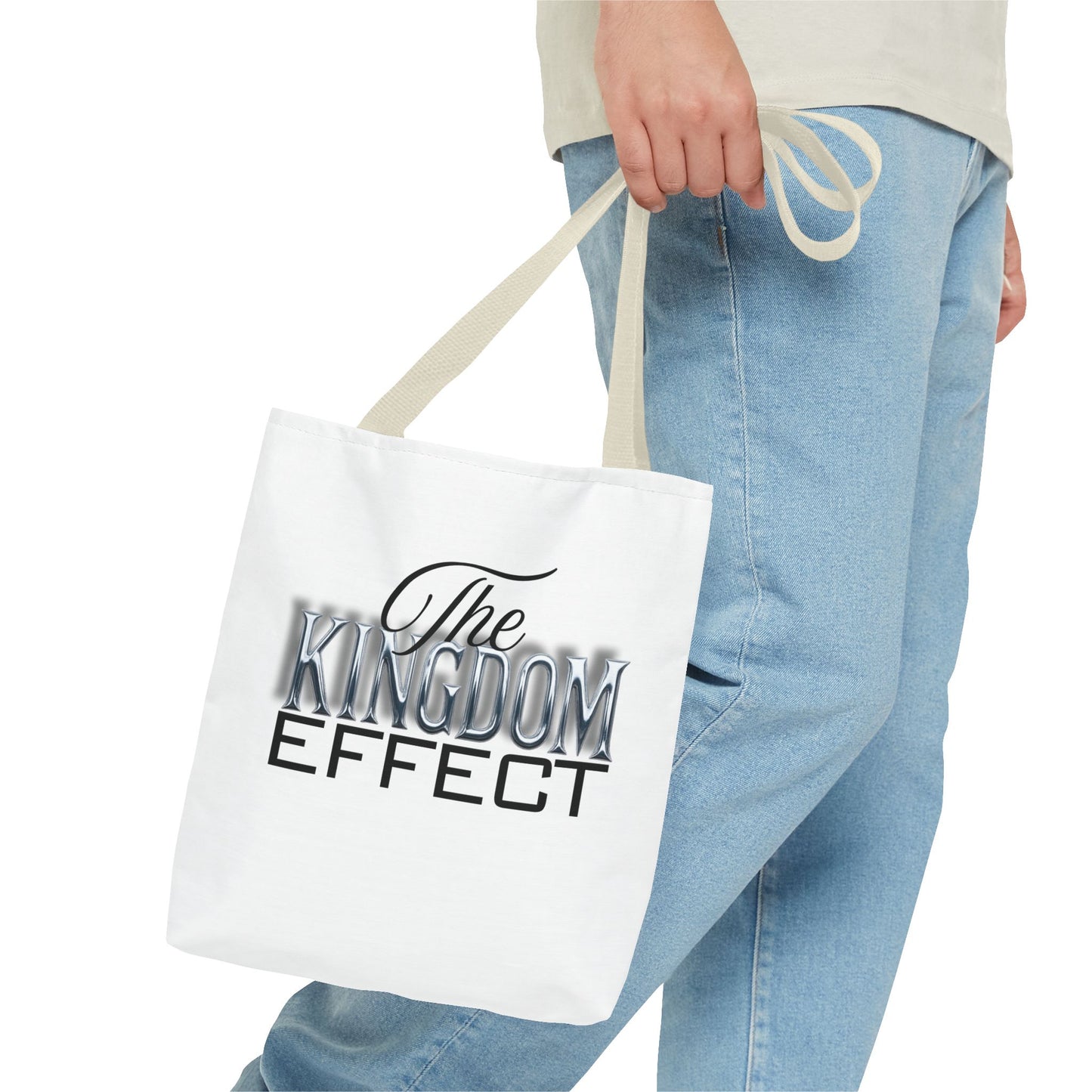 The Kingdom Effect Tote Bag | Stylish Reusable Shoulder Bag | Gift for Kingdom Lovers | Eco-Friendly Shopping Tote, Everyday Companion