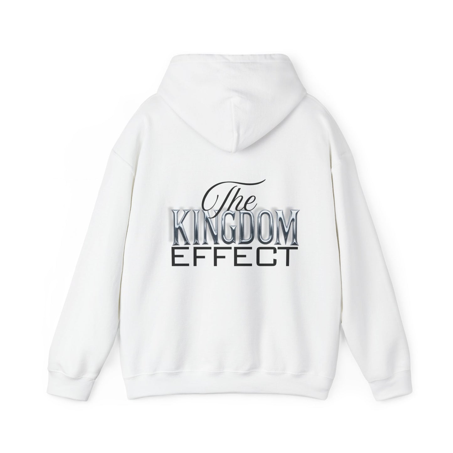 The Kingdom Effect, Unisex Hooded Sweatshirt, Cozy Comfort, Casual Style, Gift for Him/Her, Trendy Streetwear
