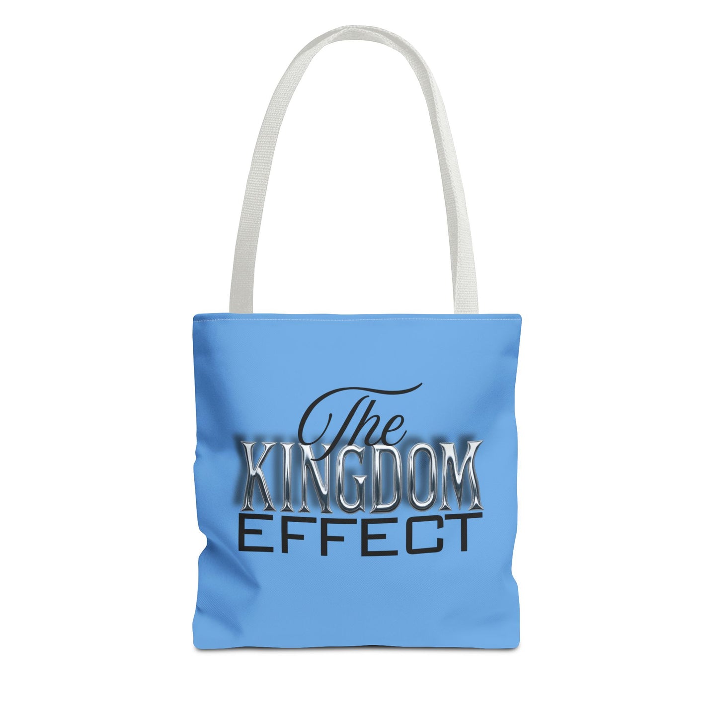 The Kingdom Effect Blue Tote Bag | Stylish Reusable Shoulder Bag | Gift for Kingdom Lovers | Eco-Friendly Shopping Tote, Everyday Companion