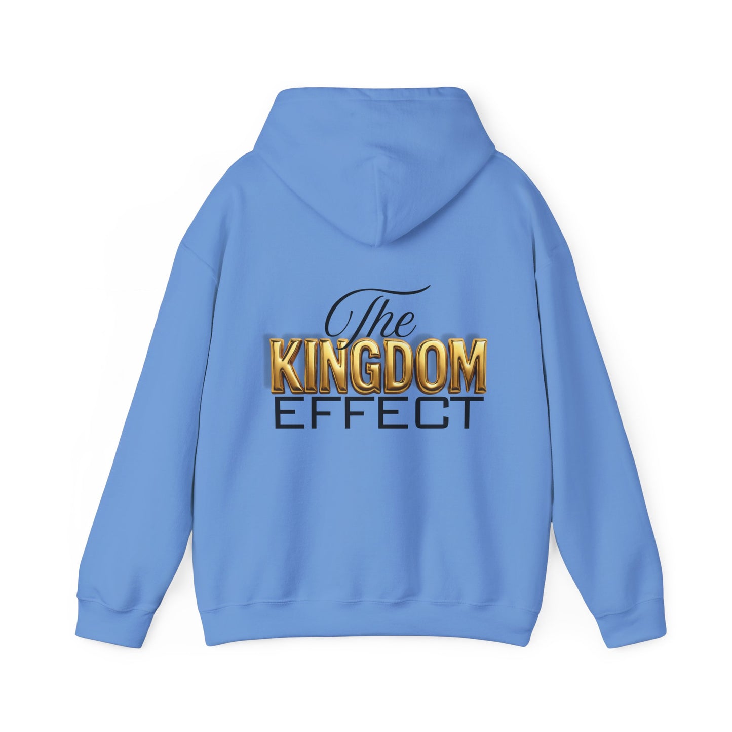 The Kingdom Effect Hoodie (Gold) | Unisex Heavy Blend Sweatshirt for Comfort, Stylish Gift, Cozy Layers, Fashion Statement, Unique Design