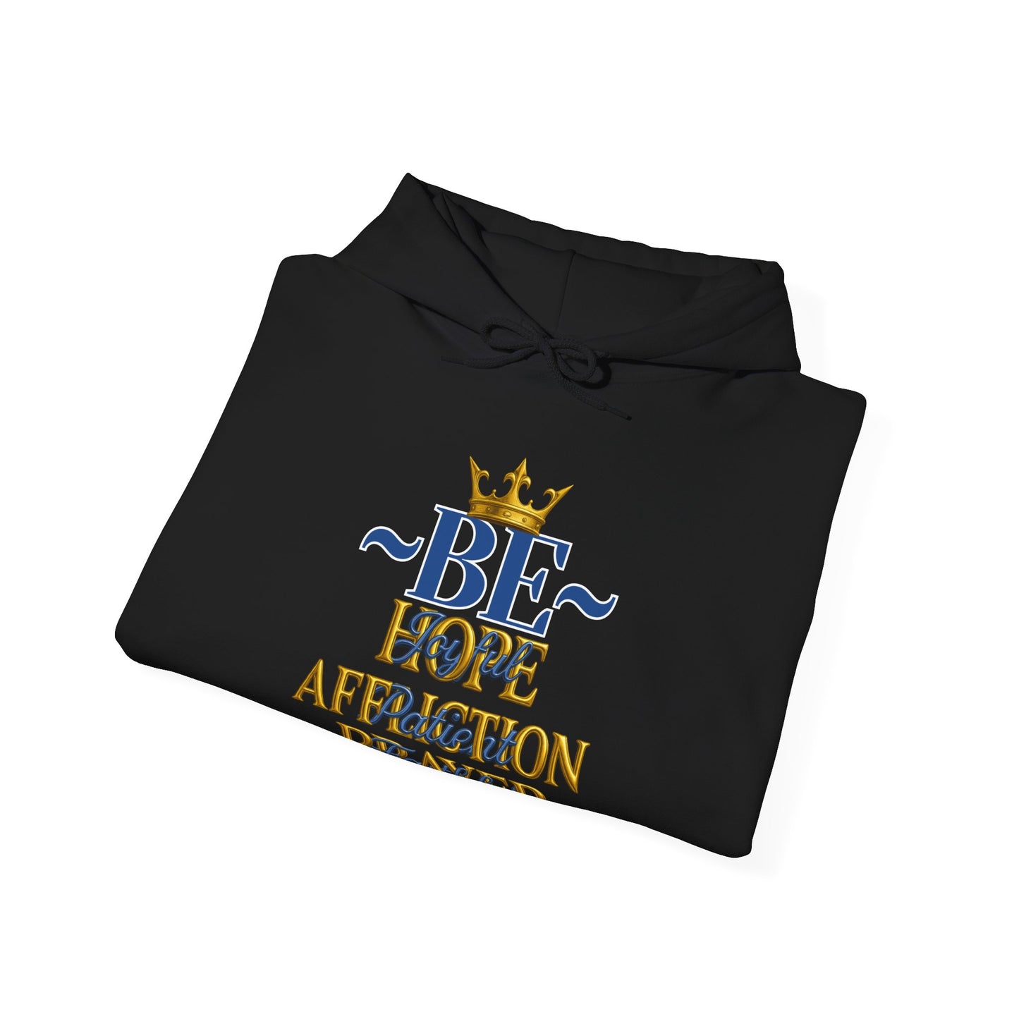 Romans 12:12 Inspirational Hoodie, Unisex Heavy Blend Hoodie, Love Prayer Sweatshirt, Cozy Gift for Friends, Affirmation Apparel
