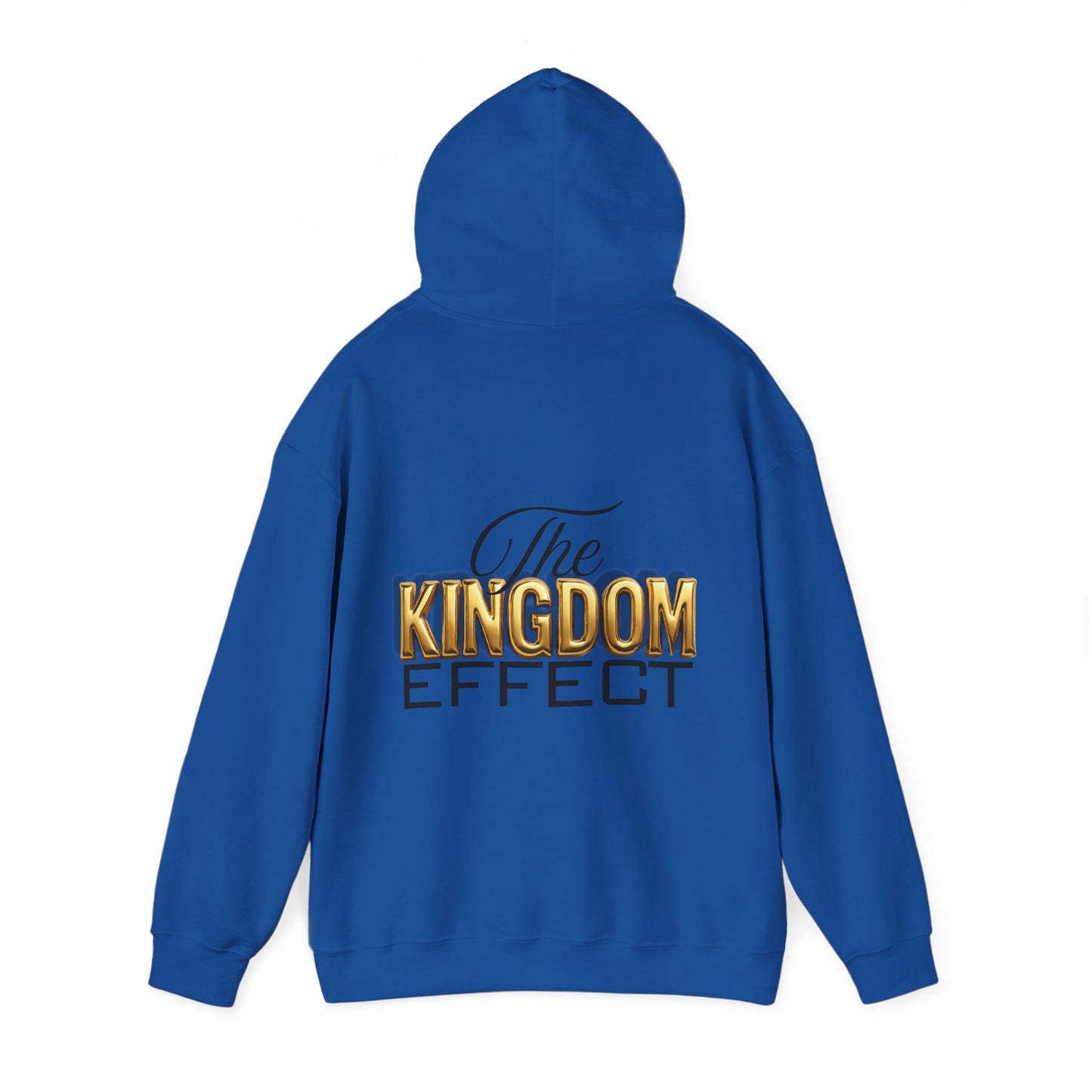 The Kingdom Effect Hoodie (Gold) | Unisex Heavy Blend Sweatshirt for Comfort, Stylish Gift, Cozy Layers, Fashion Statement, Unique Design
