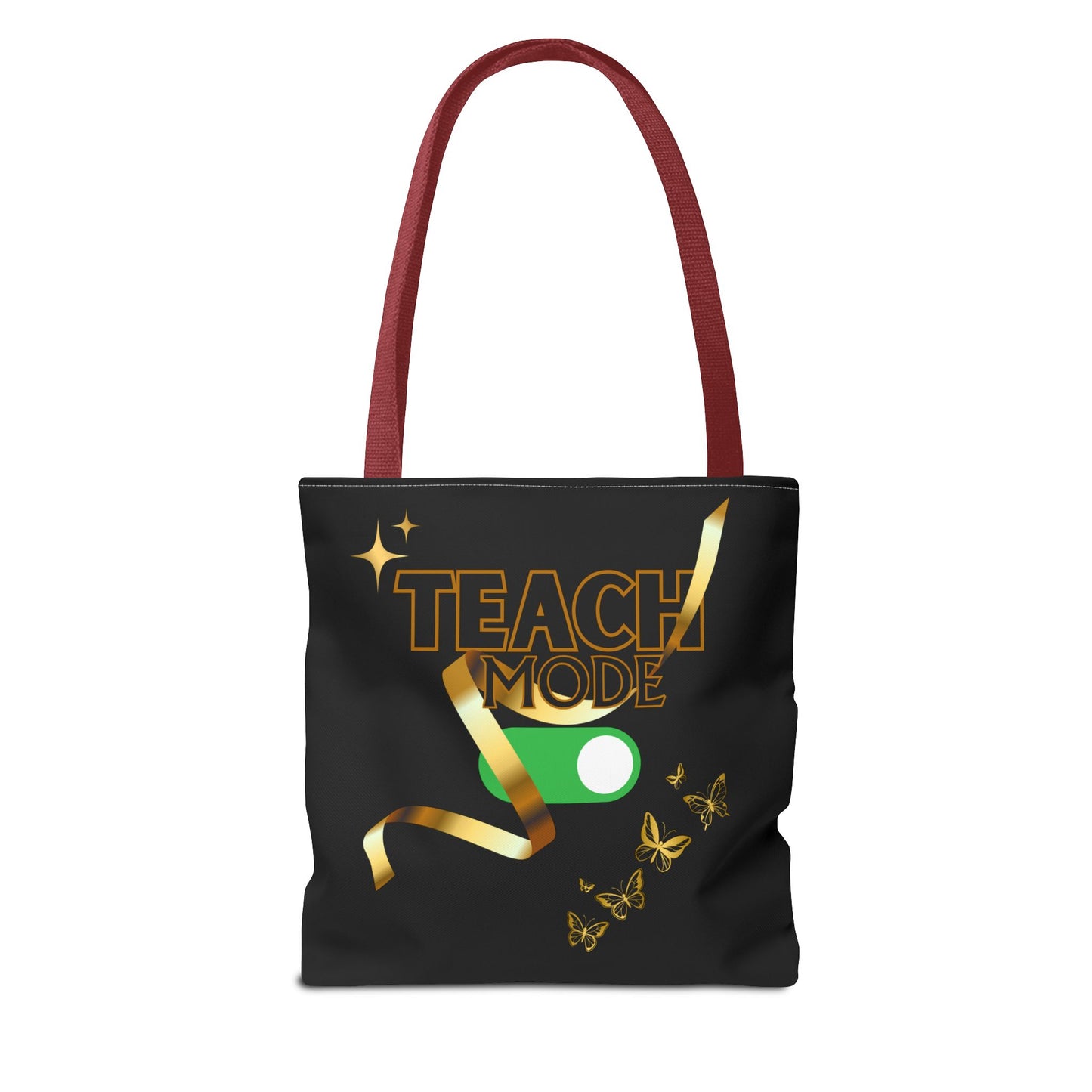 Teach Mode Tote Bag | Fun Teacher Gift | Stylish School Tote | Teaching Mode Bag | Back to School Essentials