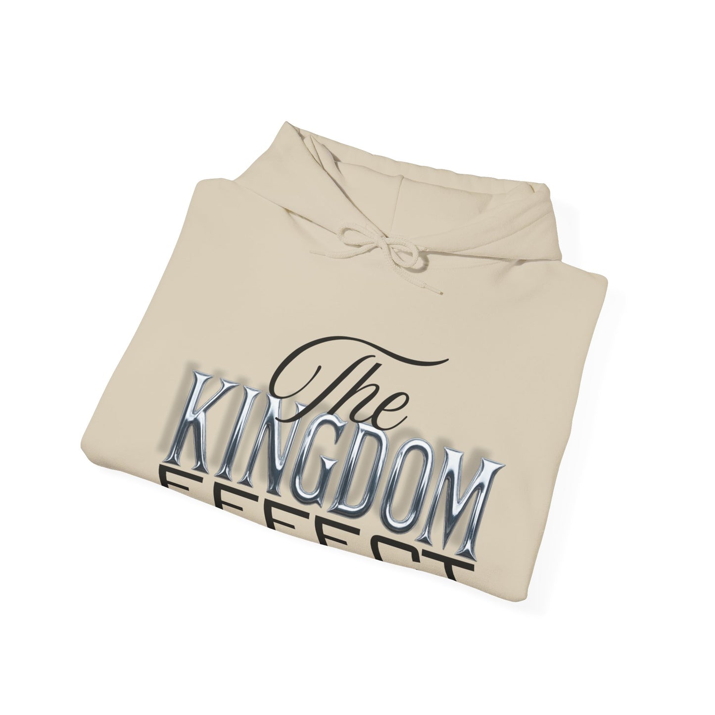 The Kingdom Effect, Unisex Hooded Sweatshirt, Cozy Comfort, Casual Style, Gift for Him/Her, Trendy Streetwear