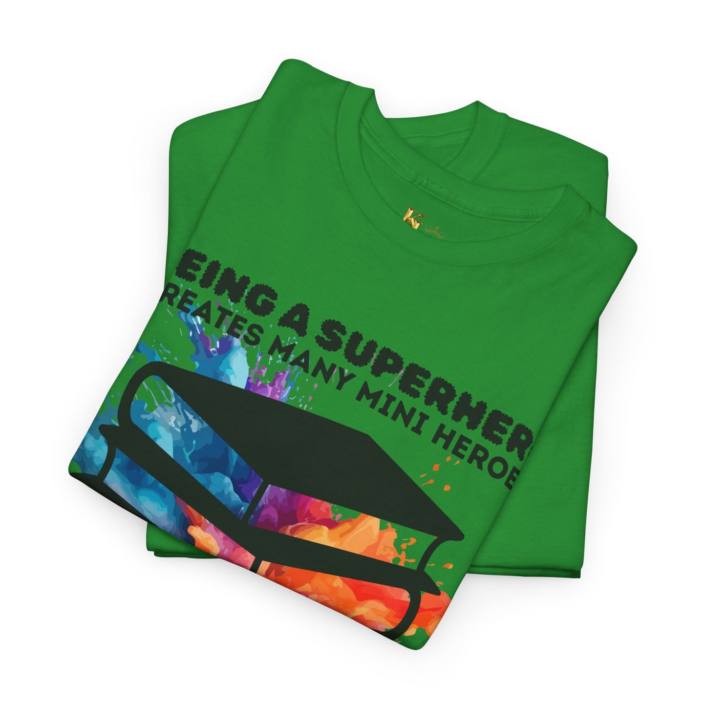 Superhero Teacher Unisex Tee, Motivational T-Shirt, Gift for Teachers, Back to School Apparel, Wellness Shirt, Positive Vibes Wear