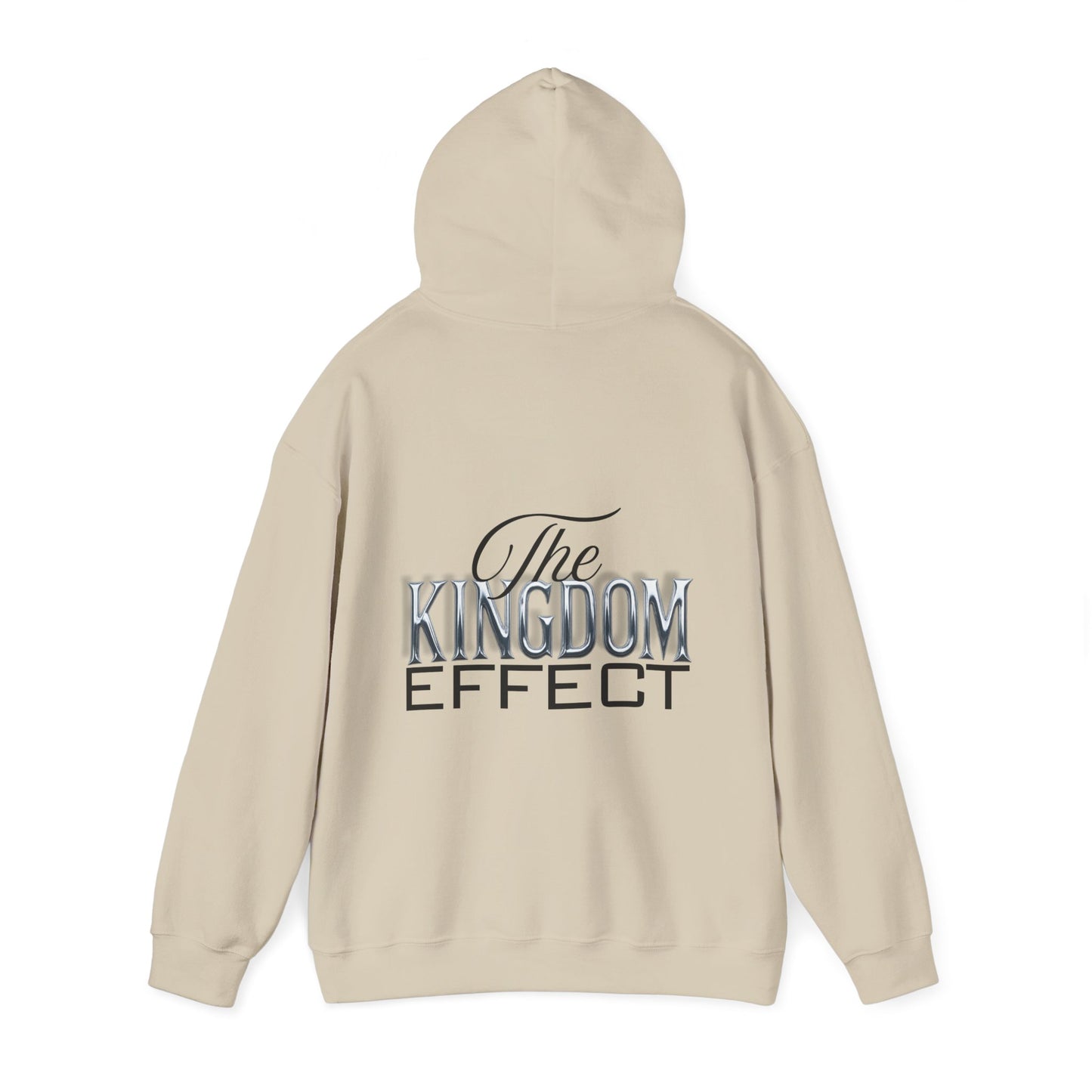 The Kingdom Effect, Unisex Hooded Sweatshirt, Cozy Comfort, Casual Style, Gift for Him/Her, Trendy Streetwear