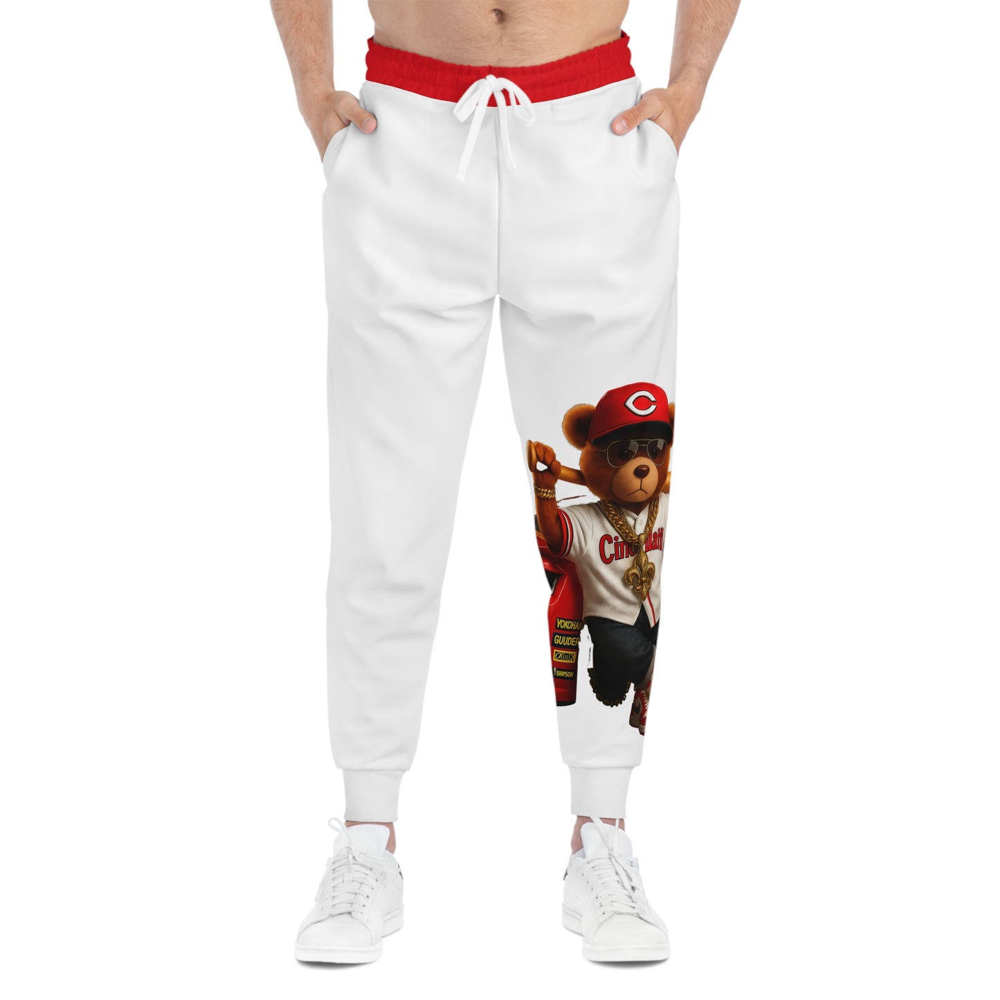 Cincinnati Reds Baseball Trendy Graphic Joggers for Comfort & Style, Casual Wear, Athleisure, Gift for Athletes, Streetwear, Unique Fashion Statement