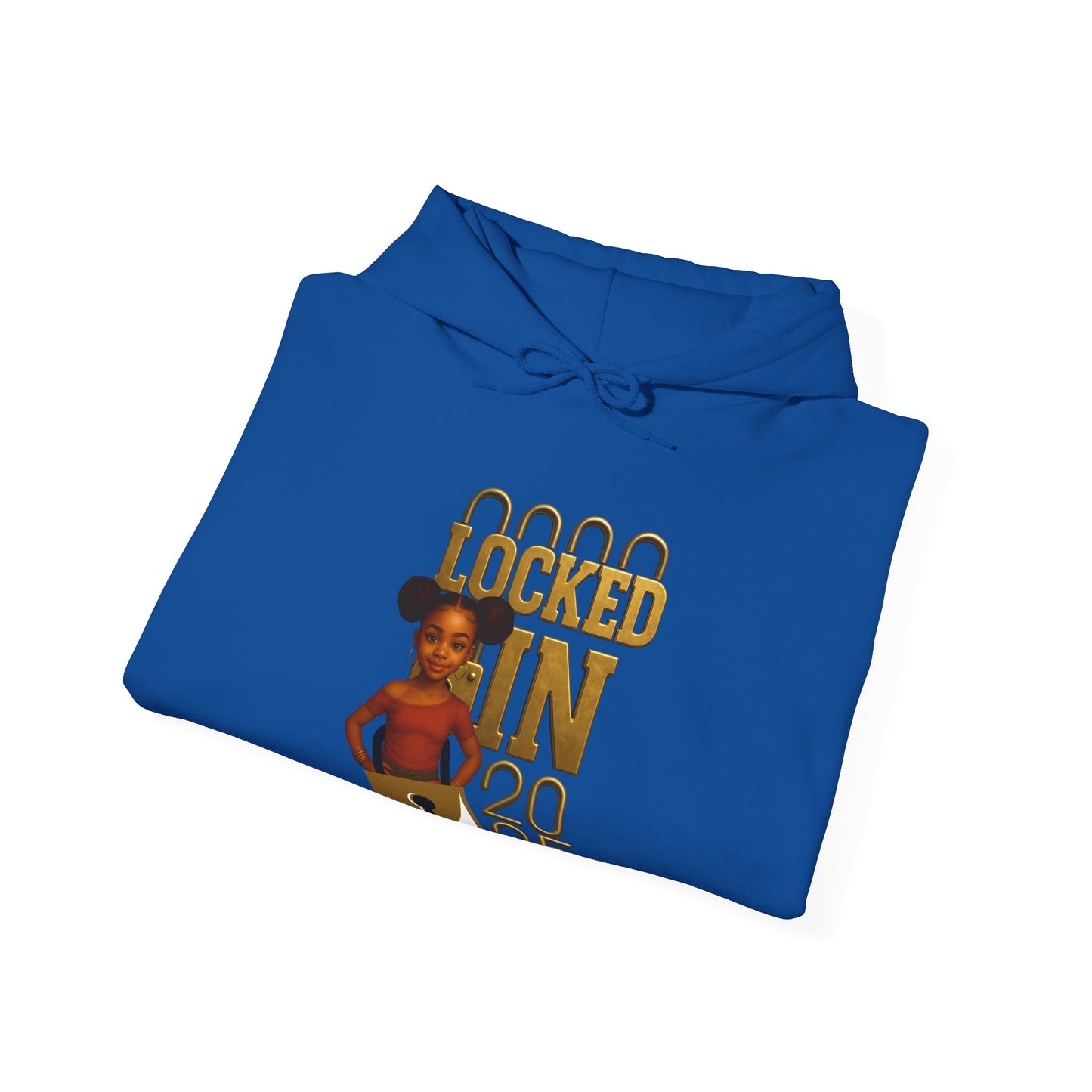 Locked In 2025 Hoodie, Unisex Heavy Blend Sweatshirt, Birthday Gift, Celebration Wear, Trendy Casual Outfit, Relaxed Style
