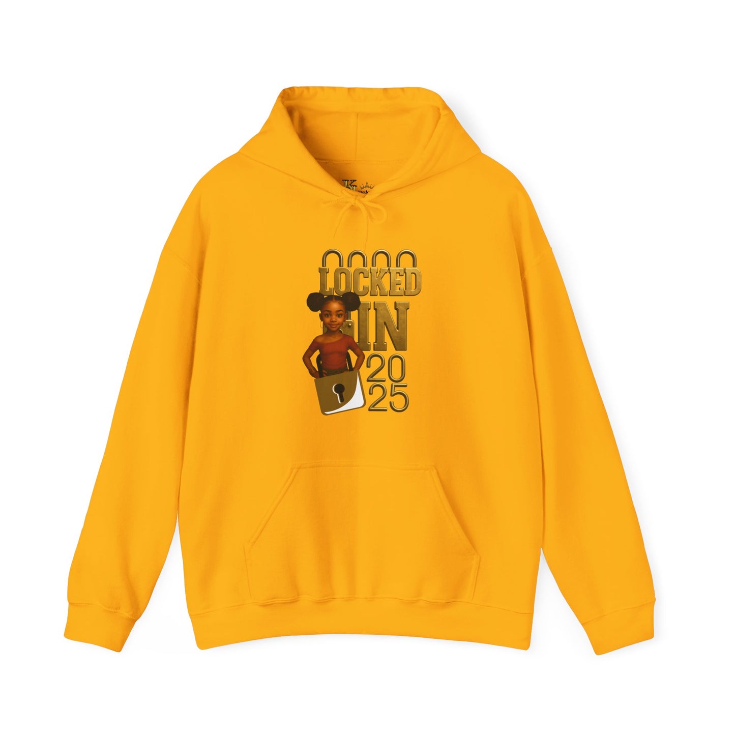 Locked In 2025 Hoodie, Unisex Heavy Blend Sweatshirt, Birthday Gift, Celebration Wear, Trendy Casual Outfit, Relaxed Style