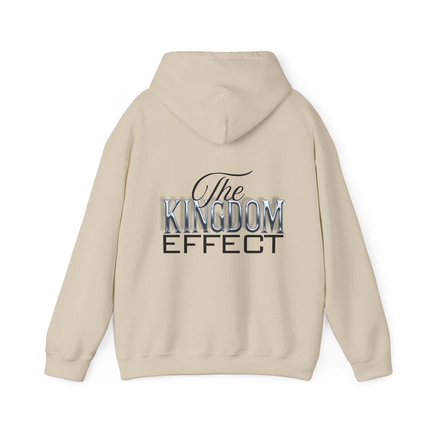 The Kingdom Effect, Unisex Hooded Sweatshirt, Cozy Comfort, Casual Style, Gift for Him/Her, Trendy Streetwear
