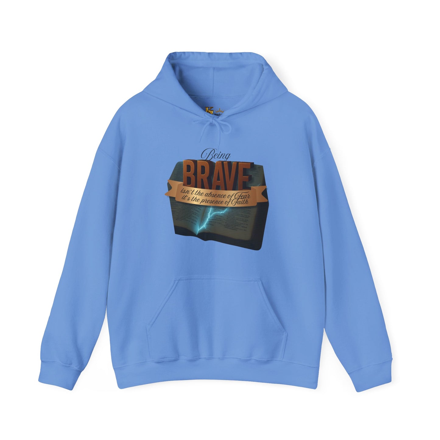 Brave Inspirational Hoodie, Inspirational Sweatshirt, Unisex Casual Wear, Gift for Him, Motivational Clothing