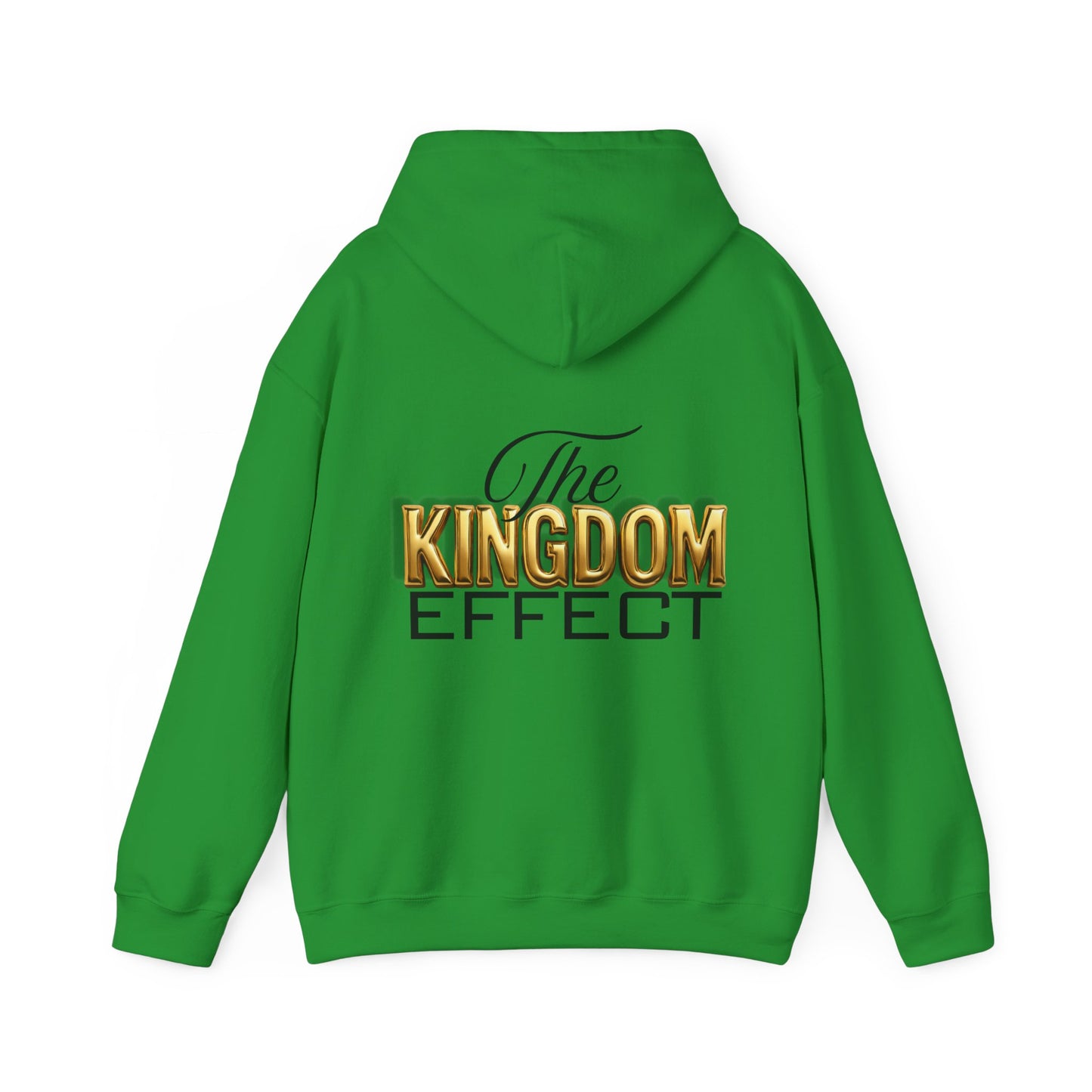The Kingdom Effect Hoodie (Gold) | Unisex Heavy Blend Sweatshirt for Comfort, Stylish Gift, Cozy Layers, Fashion Statement, Unique Design