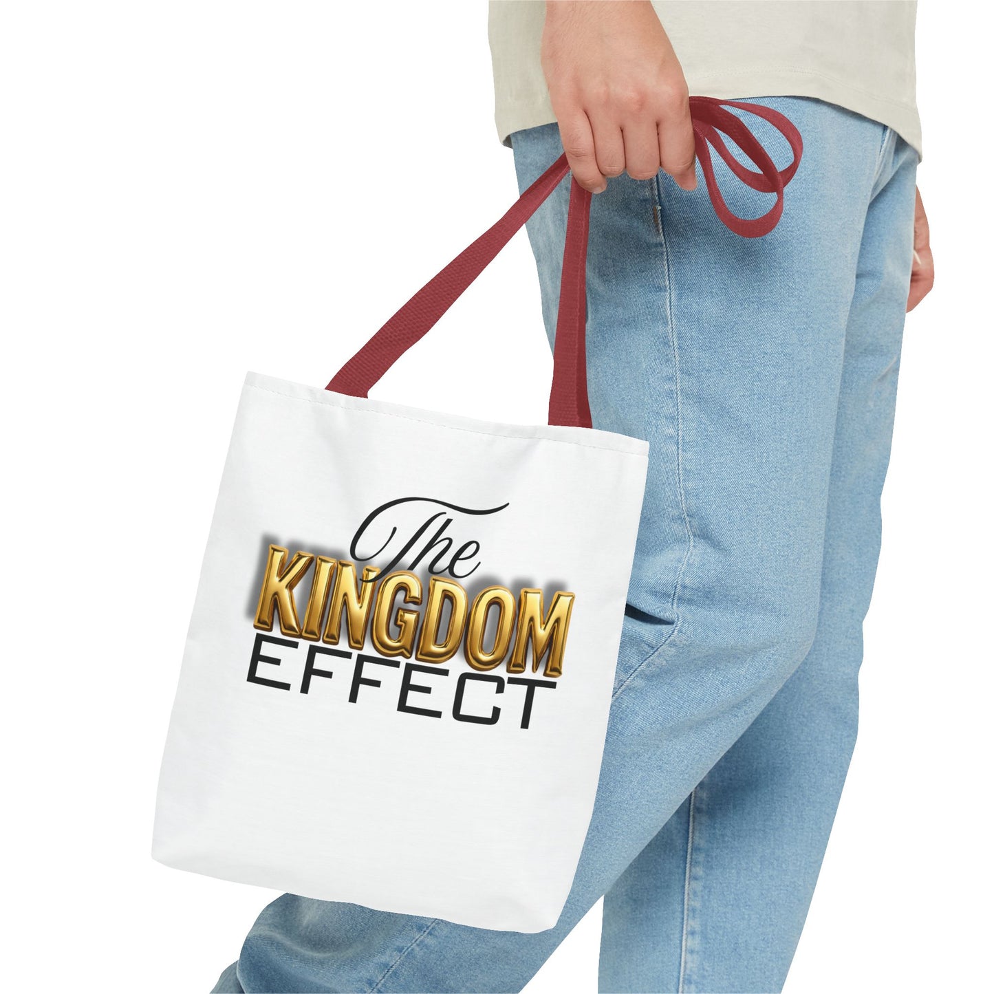 The Kingdom Effect, Stylish Kingdom Effect Tote Bag, Eco-Friendly Shopping Bag, Gift for Kingdom Fans, Trendy Everyday Tote, Motivational Accessory