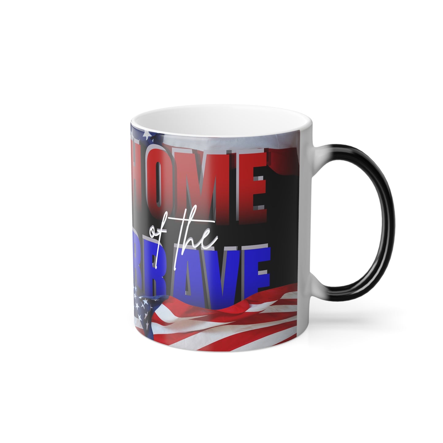 Patriotic Color Morphing Mug, Hot and Free Design, USA Flag Coffee Cup, 11oz Color Changing Drinkware, Perfect for Independence Day, [...]