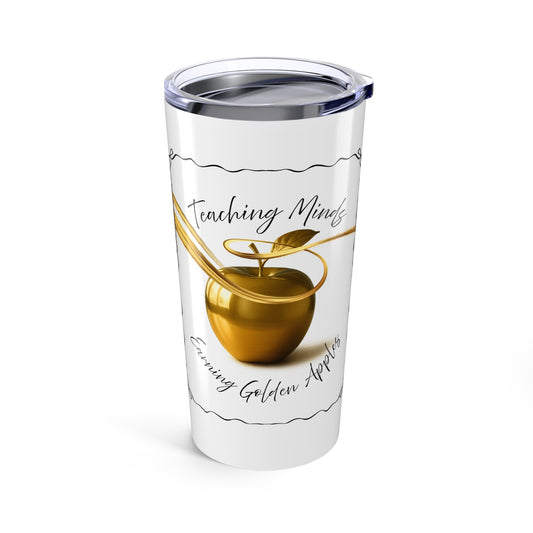 Golden Apples Teacher Elegant 20oz Tumbler | Perfect Gift for Friends, Family, and Celebrations | Drinkware for Home, Office, Parties, or Holidays | Stylish [...]
