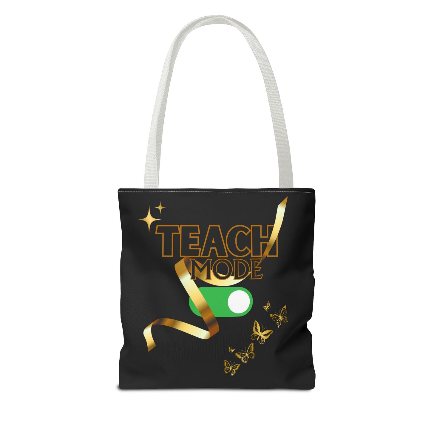 Teach Mode Tote Bag | Fun Teacher Gift | Stylish School Tote | Teaching Mode Bag | Back to School Essentials
