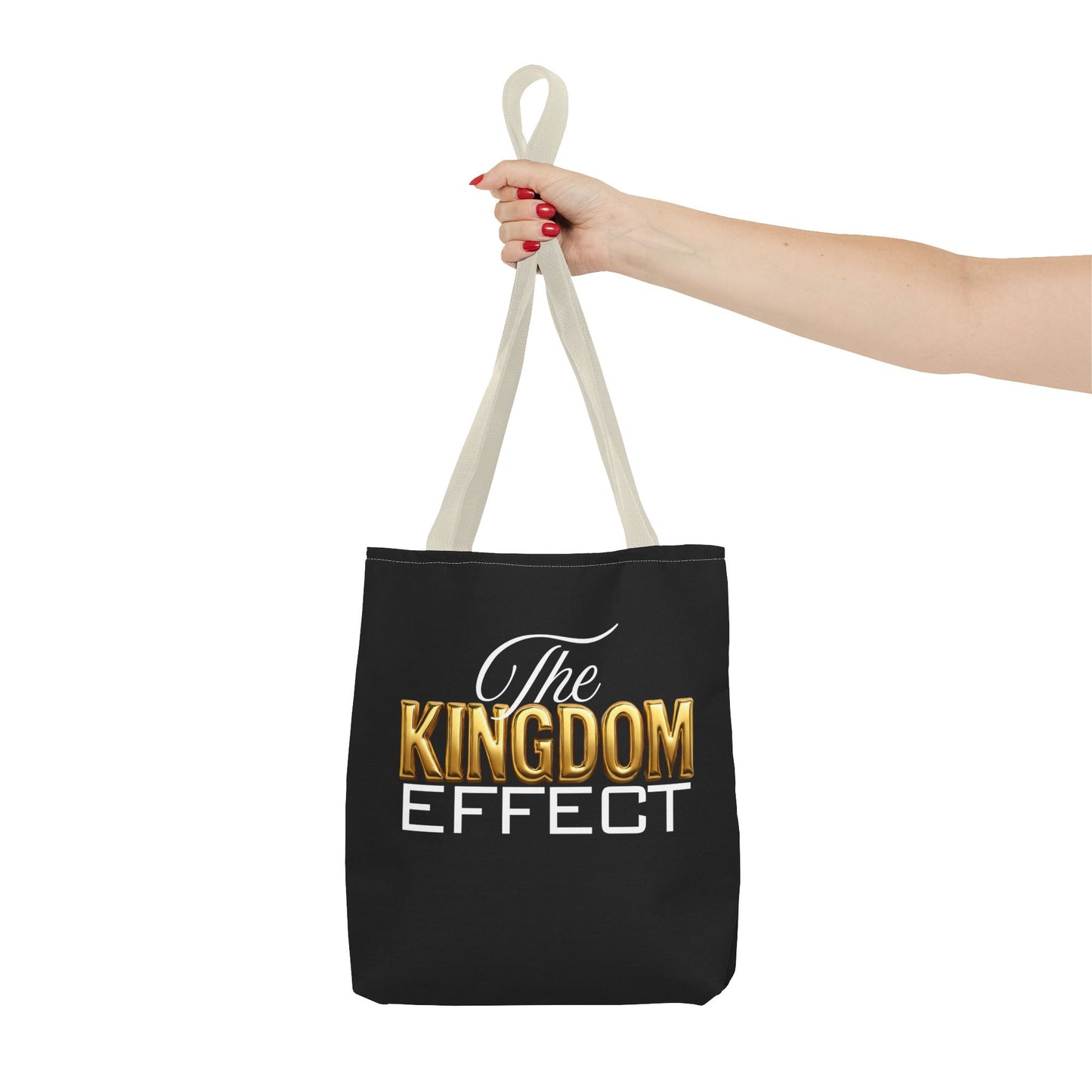 The Kingdom Effect, Stylish Kingdom Effect Tote Bag, Eco-Friendly Shopping Bag, Gift for Kingdom Fans, Trendy Everyday Tote, Motivational Accessory