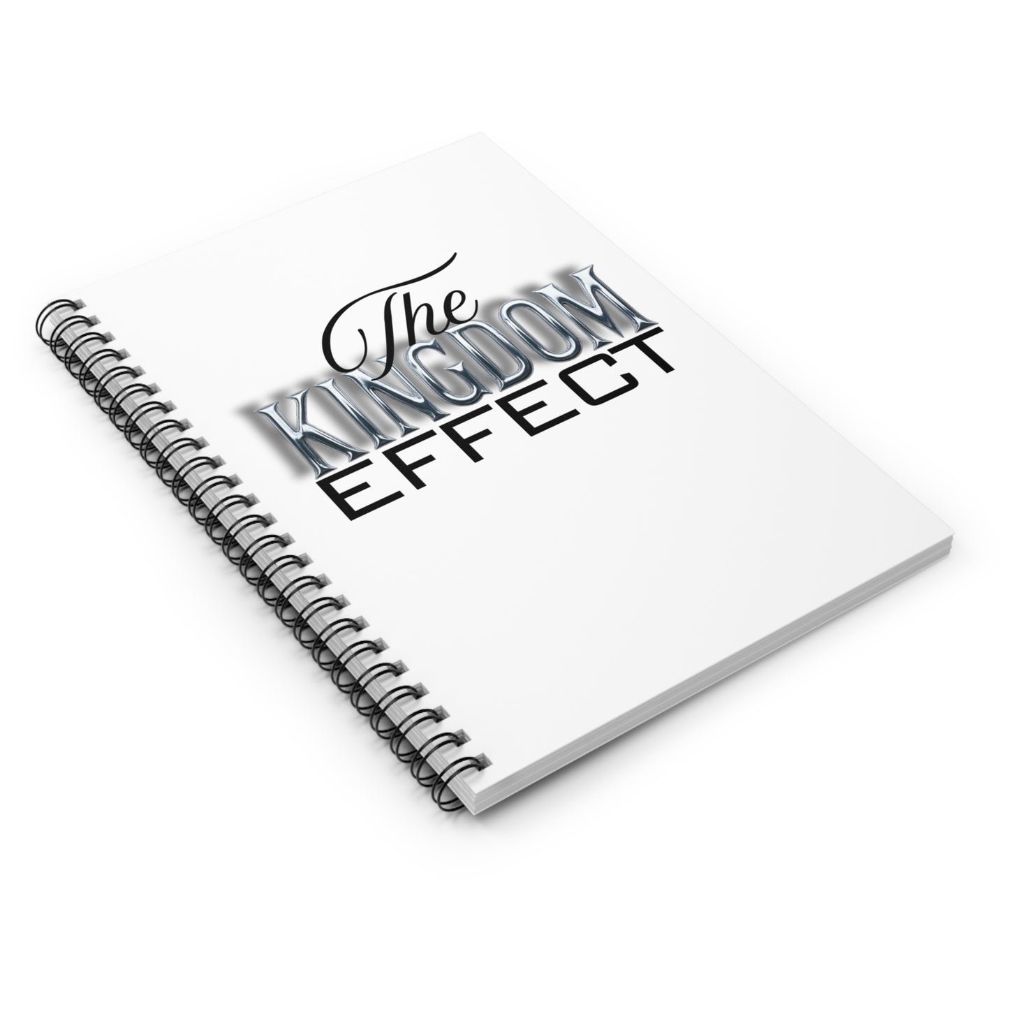 The Kingdom Effect Spiral Notebook | Motivational Stationery for Students, Writers, Artists, Gift Idea, Daily Planner