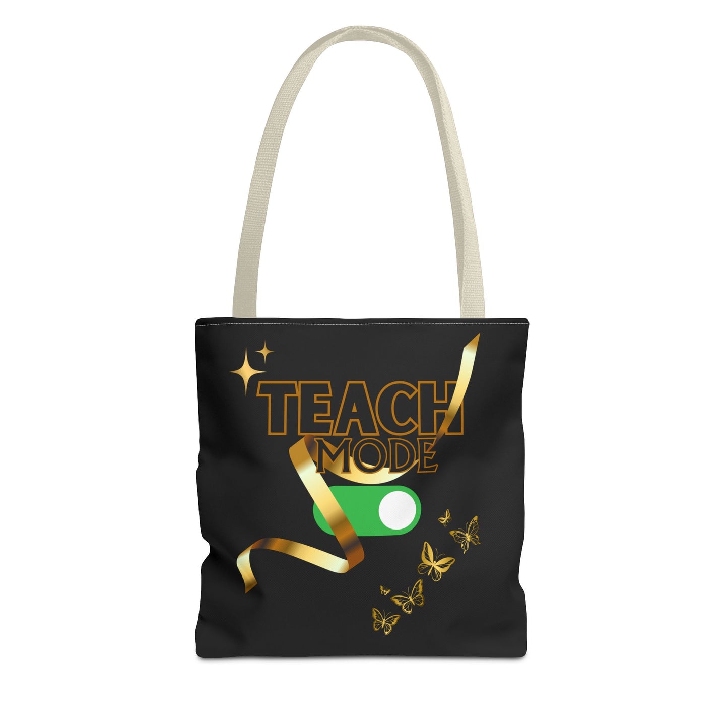 Teach Mode Tote Bag | Fun Teacher Gift | Stylish School Tote | Teaching Mode Bag | Back to School Essentials