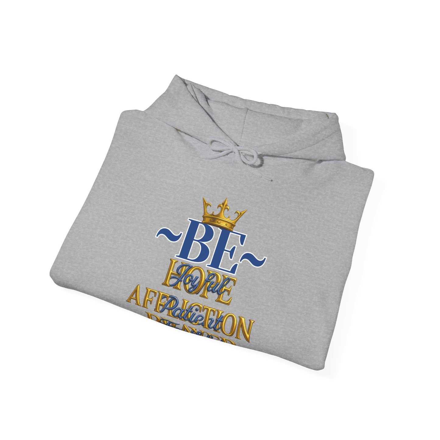 Romans 12:12 Inspirational Hoodie, Unisex Heavy Blend Hoodie, Love Prayer Sweatshirt, Cozy Gift for Friends, Affirmation Apparel