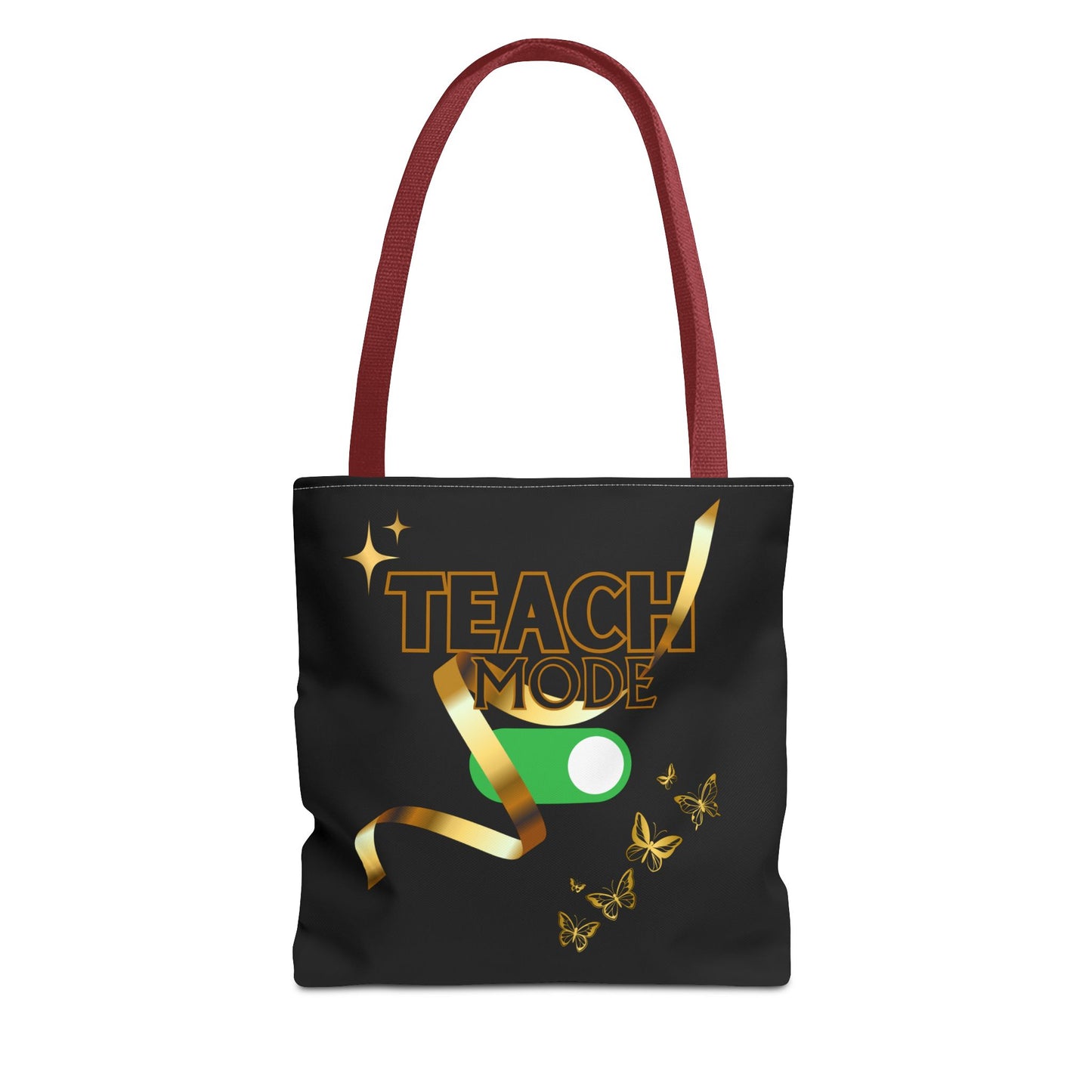 Teach Mode Tote Bag | Fun Teacher Gift | Stylish School Tote | Teaching Mode Bag | Back to School Essentials