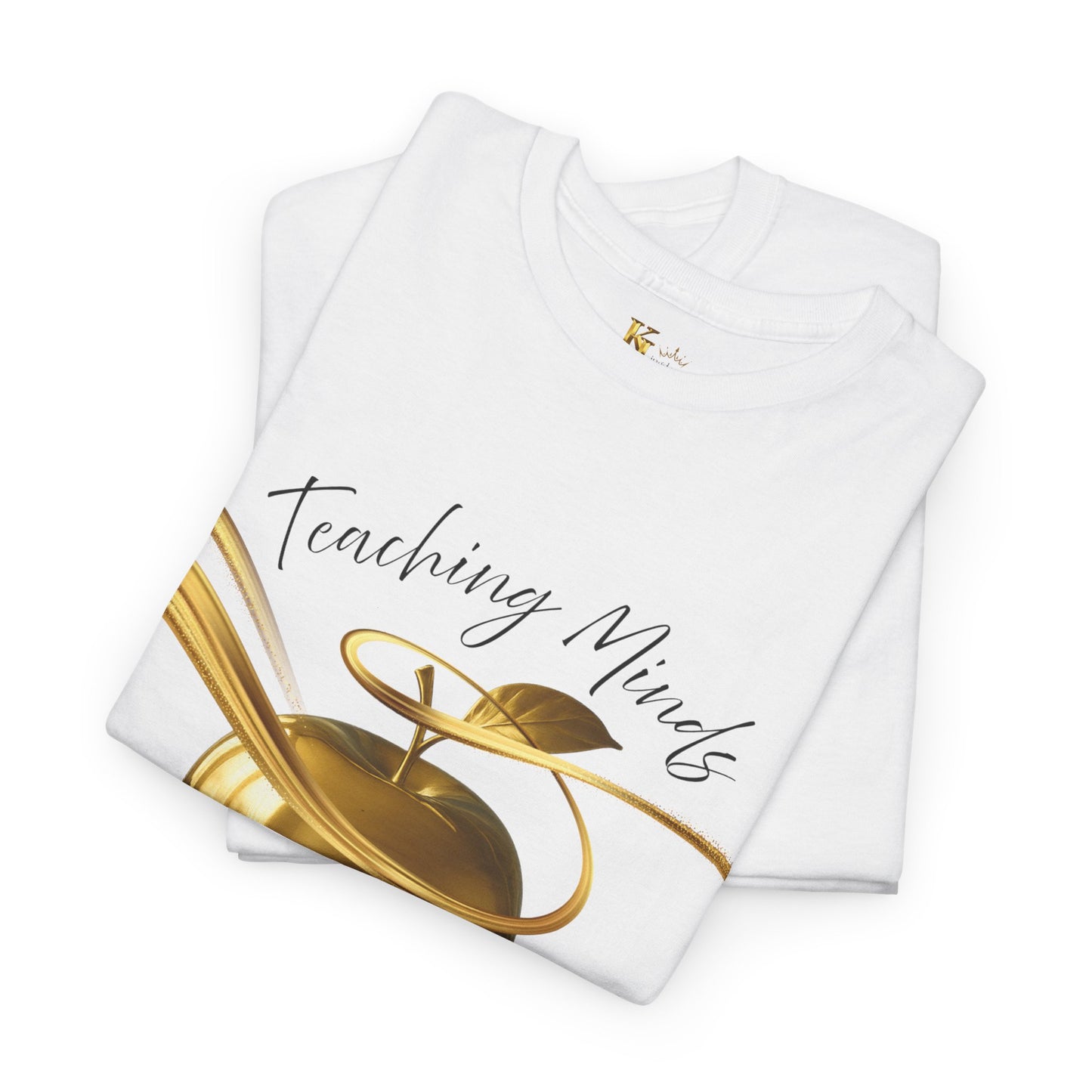 Golden Apple Unisex Tee, Motivational T-Shirt, Gift for Teachers, Back to School Apparel, Wellness Shirt, Positive Vibes Wear