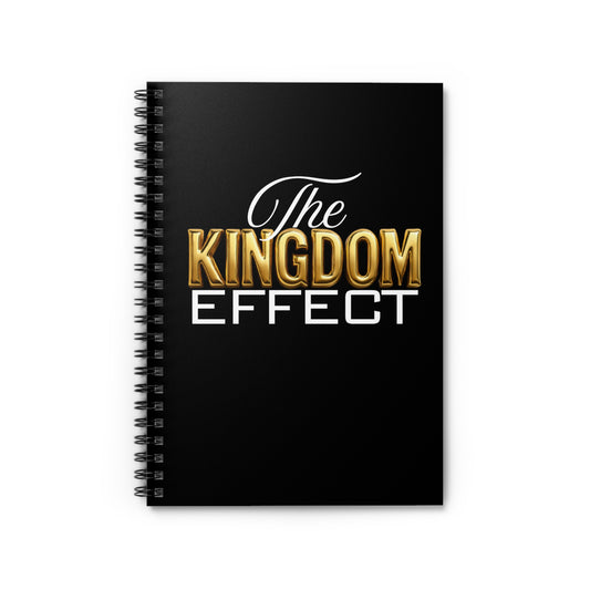 The Kingdom Effect Spiral Notebook - Ruled Line, Journal, Writing Pad, Gift for Writers, Inspirational Note Book, College Essentials