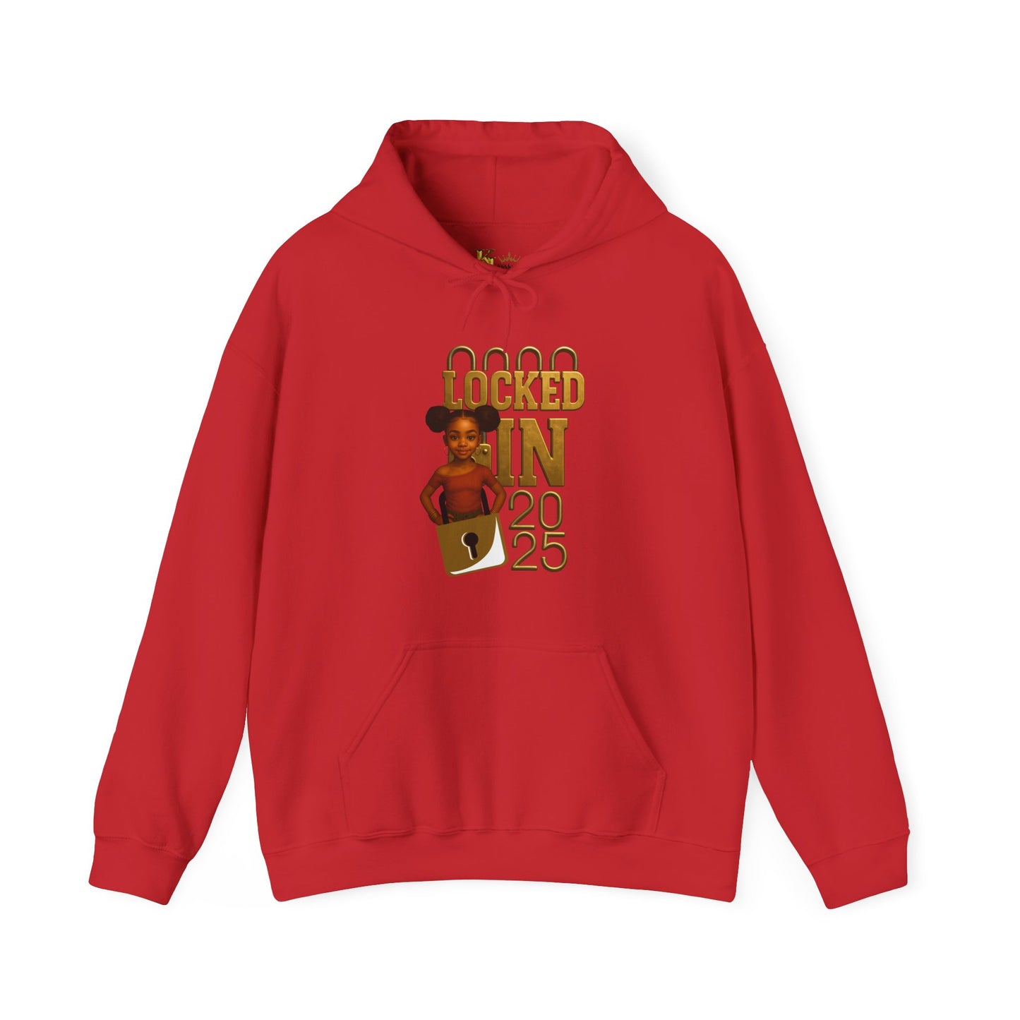 Locked In 2025 Hoodie, Unisex Heavy Blend Sweatshirt, Birthday Gift, Celebration Wear, Trendy Casual Outfit, Relaxed Style