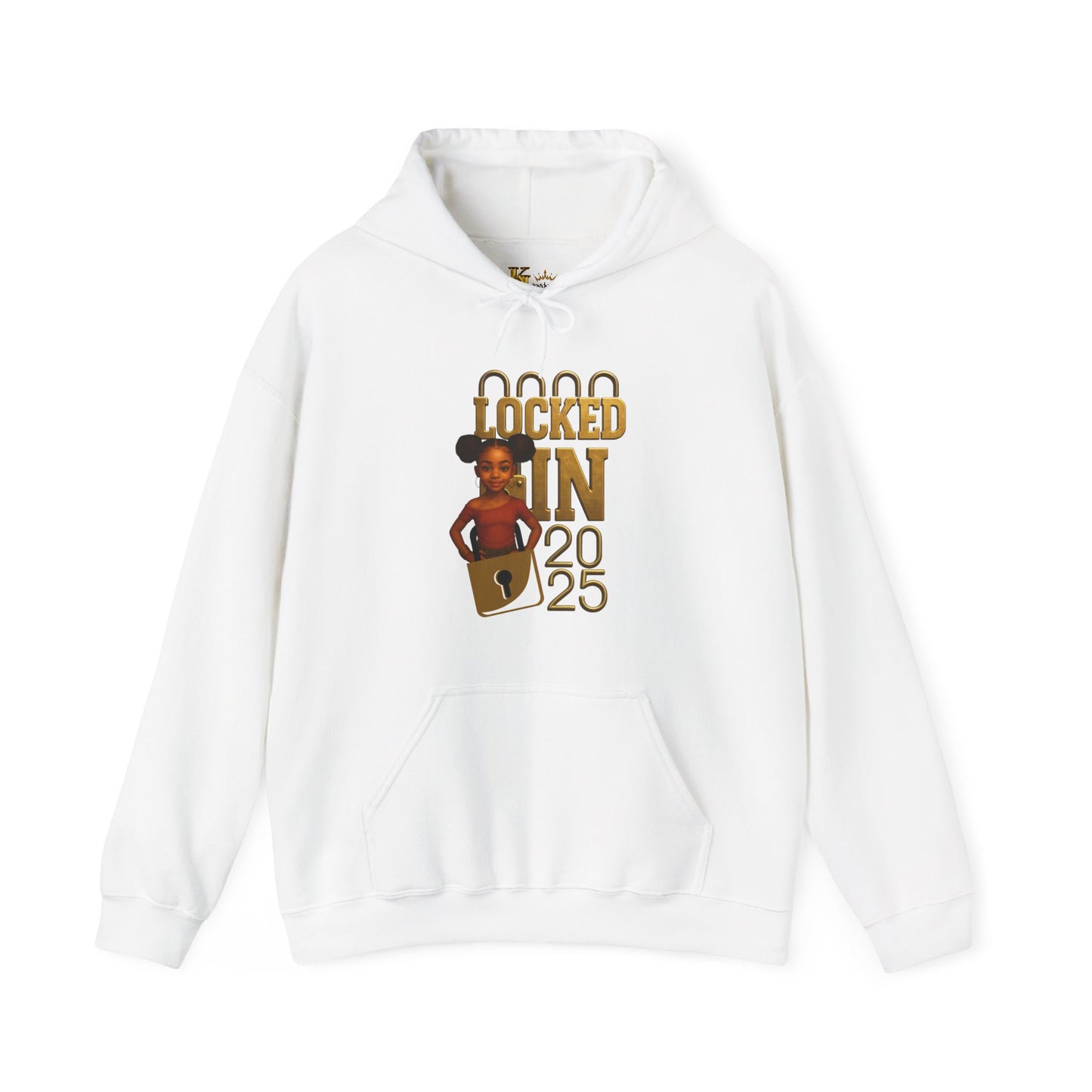 Locked In 2025 Hoodie, Unisex Heavy Blend Sweatshirt, Birthday Gift, Celebration Wear, Trendy Casual Outfit, Relaxed Style
