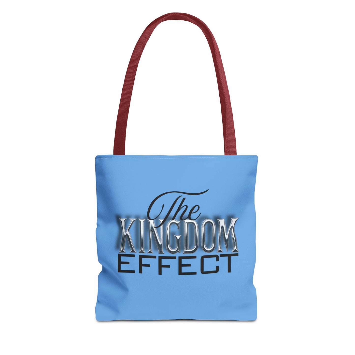 The Kingdom Effect Blue Tote Bag | Stylish Reusable Shoulder Bag | Gift for Kingdom Lovers | Eco-Friendly Shopping Tote, Everyday Companion