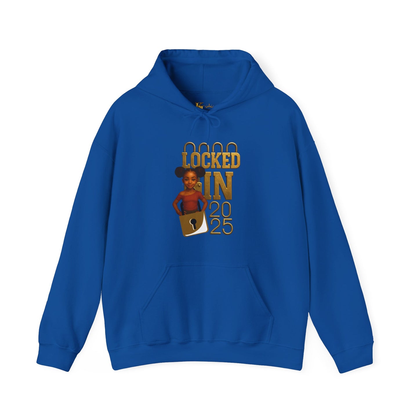 Locked In 2025 Hoodie, Unisex Heavy Blend Sweatshirt, Birthday Gift, Celebration Wear, Trendy Casual Outfit, Relaxed Style