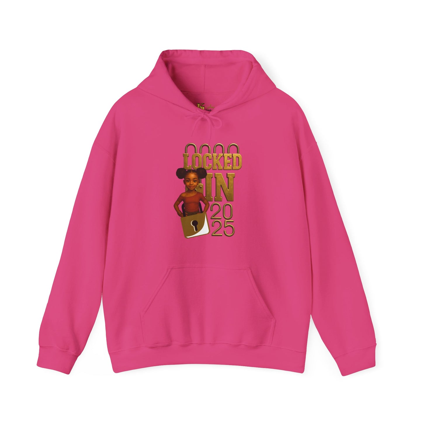 Locked In 2025 Hoodie, Unisex Heavy Blend Sweatshirt, Birthday Gift, Celebration Wear, Trendy Casual Outfit, Relaxed Style
