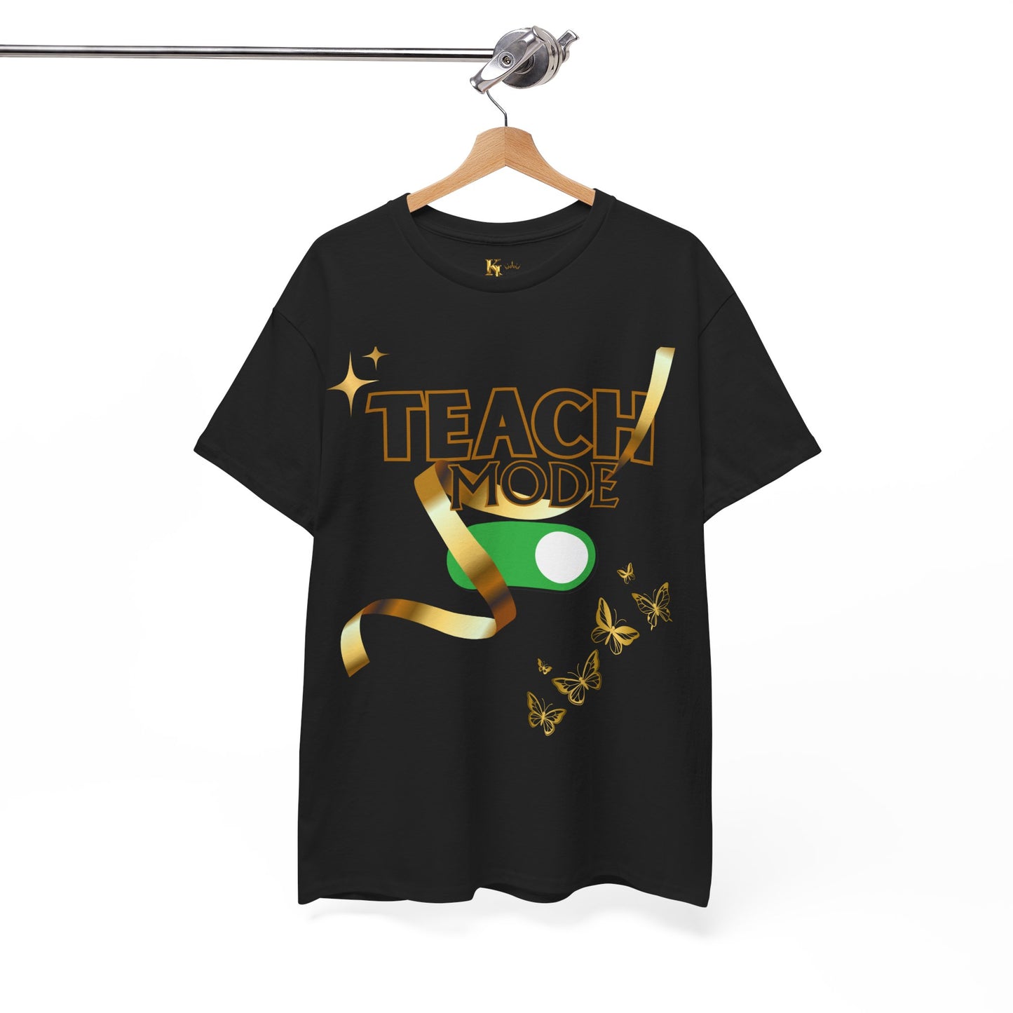 Teach Mode On Unisex Tee, Motivational T-Shirt, Gift for Teachers, Back to School Apparel, Wellness Shirt, Positive Vibes Wear