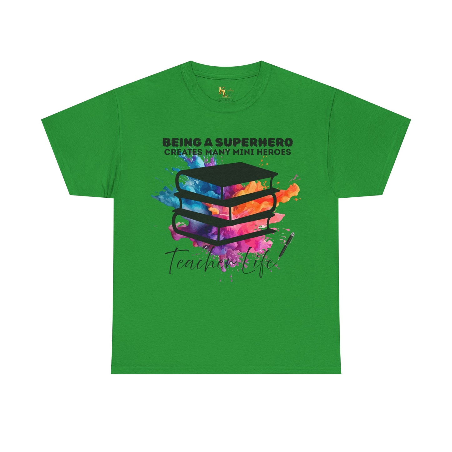 Superhero Teacher Unisex Tee, Motivational T-Shirt, Gift for Teachers, Back to School Apparel, Wellness Shirt, Positive Vibes Wear