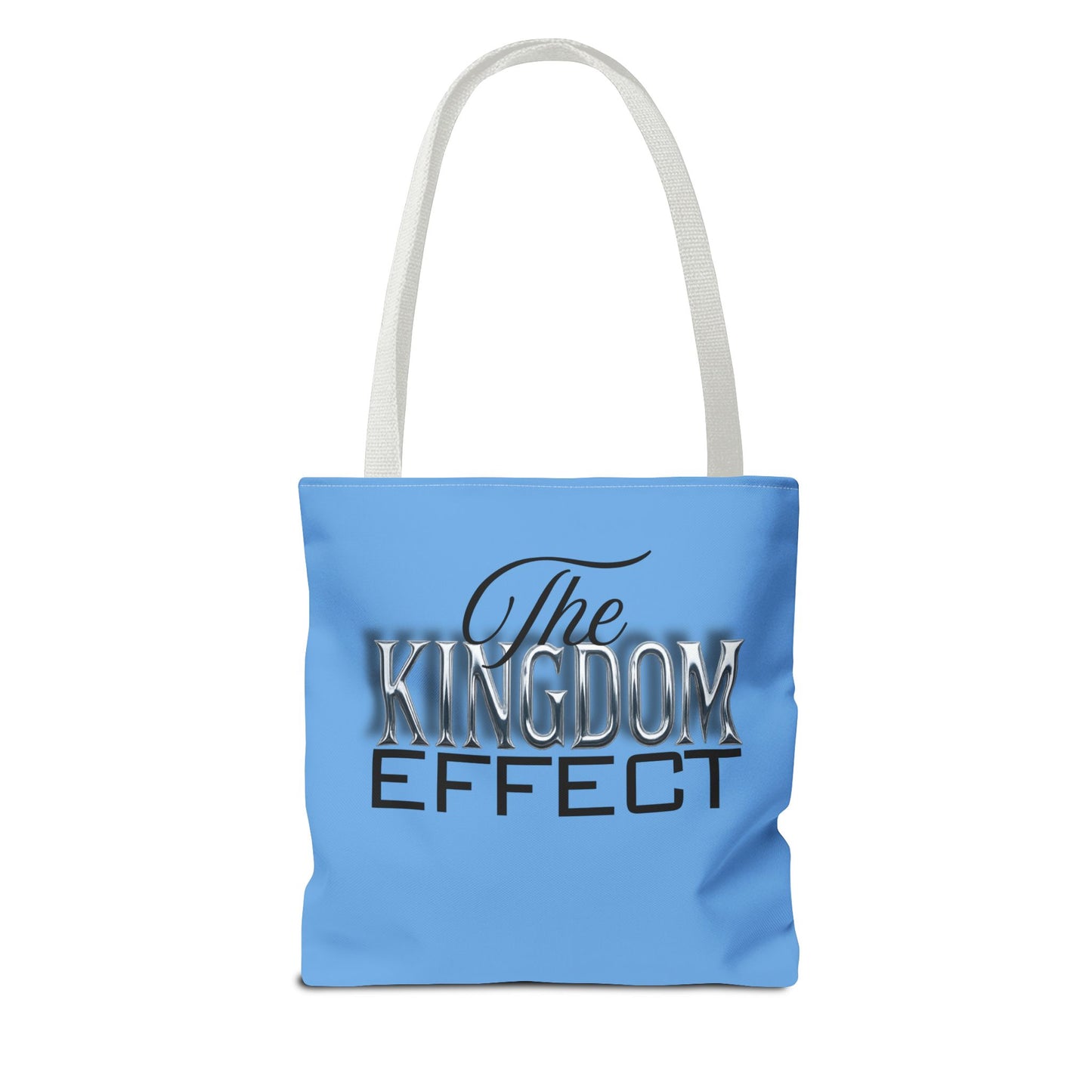 The Kingdom Effect Blue Tote Bag | Stylish Reusable Shoulder Bag | Gift for Kingdom Lovers | Eco-Friendly Shopping Tote, Everyday Companion
