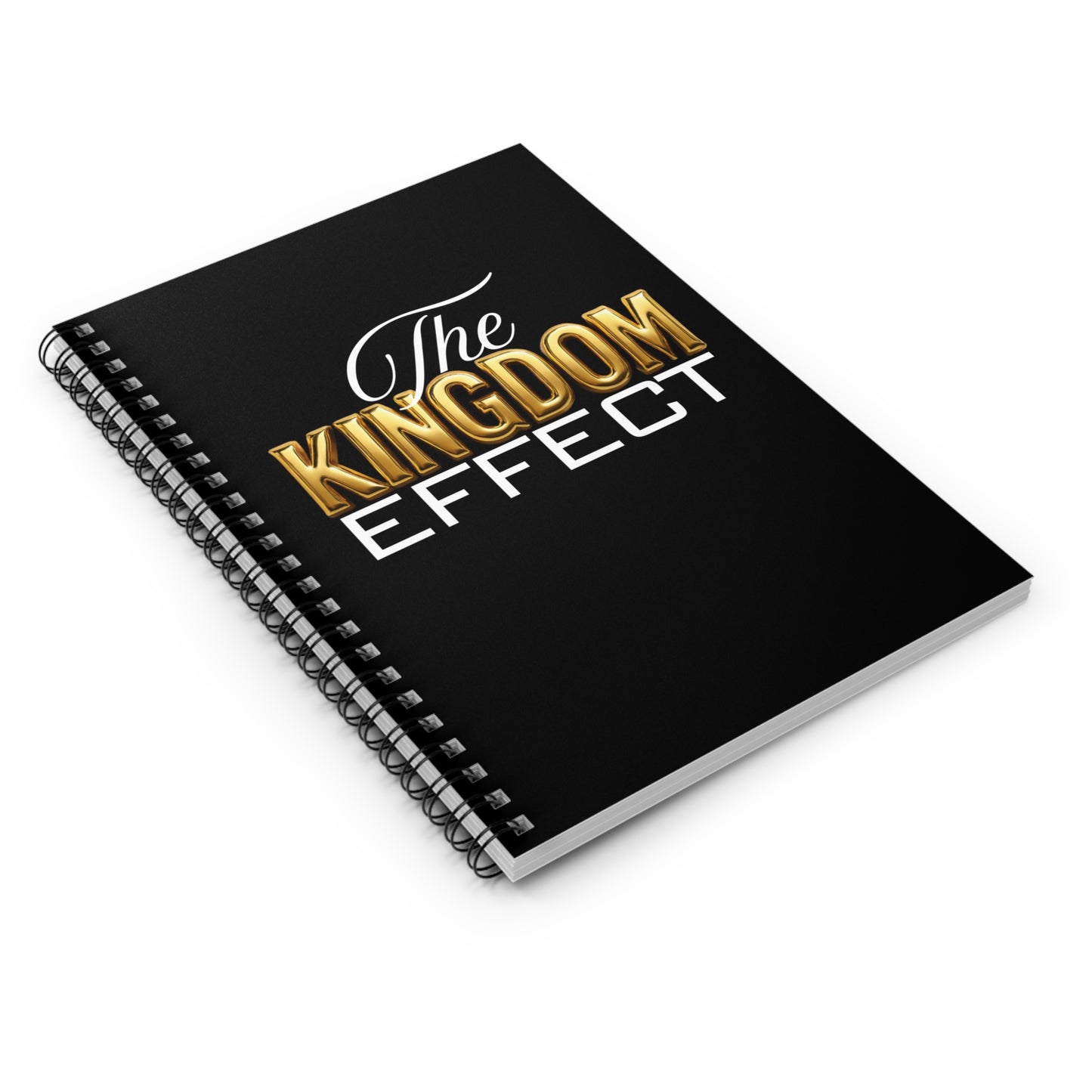 The Kingdom Effect Spiral Notebook - Ruled Line, Journal, Writing Pad, Gift for Writers, Inspirational Note Book, College Essentials