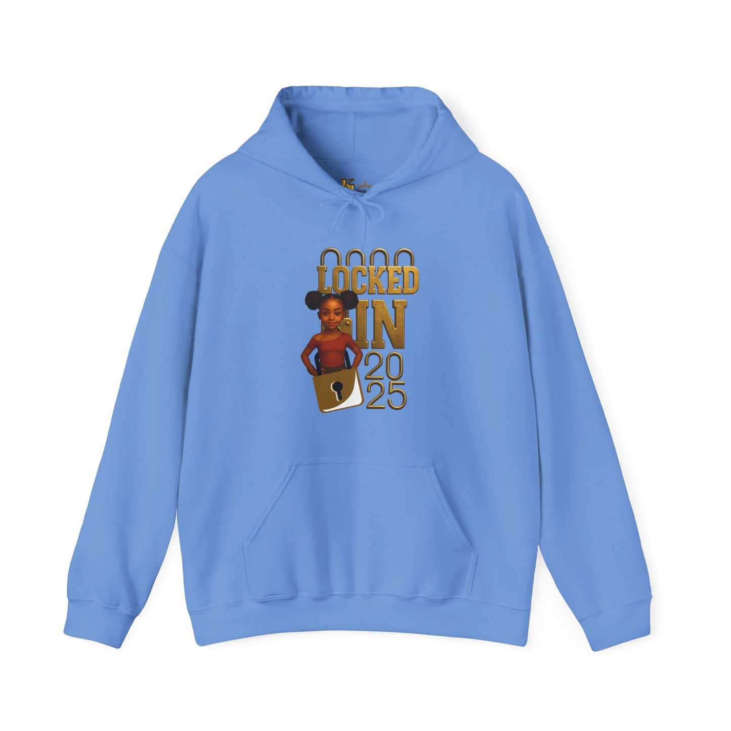 Locked In 2025 Hoodie, Unisex Heavy Blend Sweatshirt, Birthday Gift, Celebration Wear, Trendy Casual Outfit, Relaxed Style