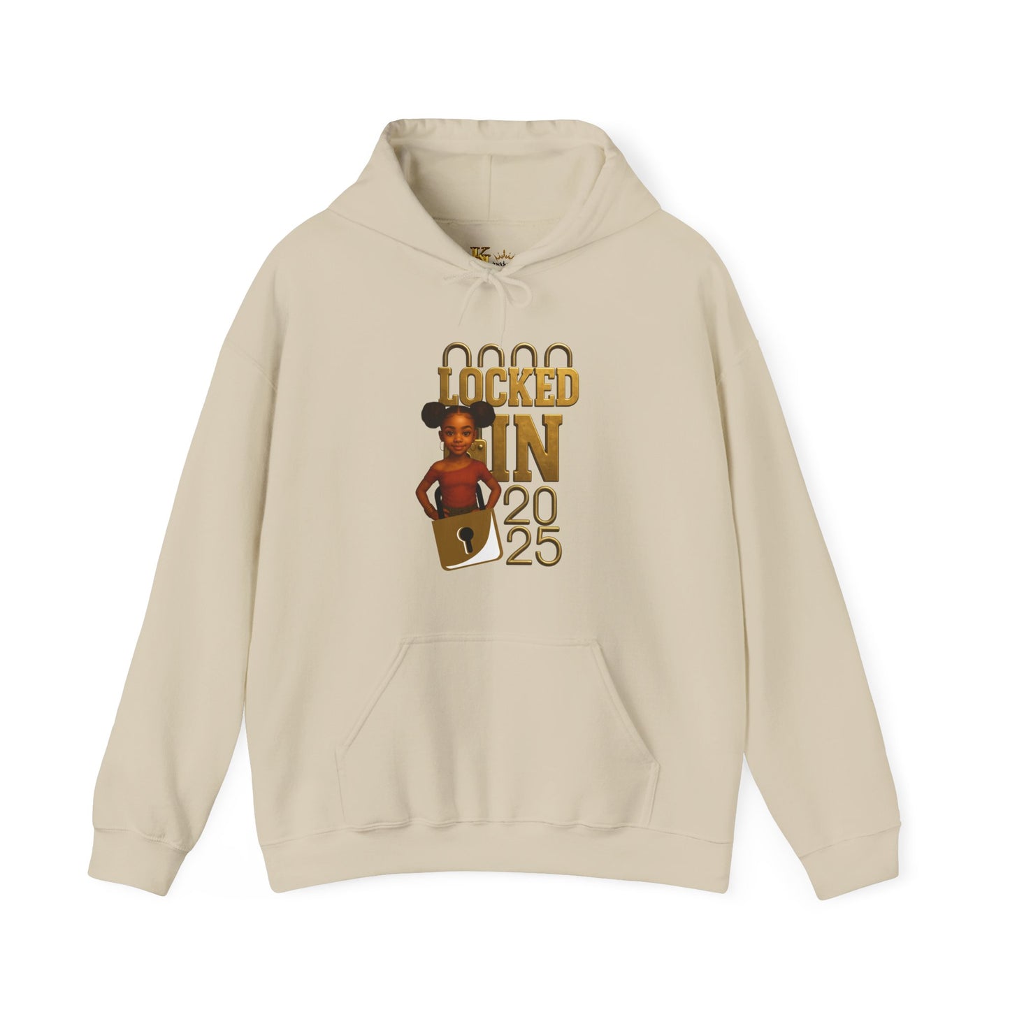 Locked In 2025 Hoodie, Unisex Heavy Blend Sweatshirt, Birthday Gift, Celebration Wear, Trendy Casual Outfit, Relaxed Style