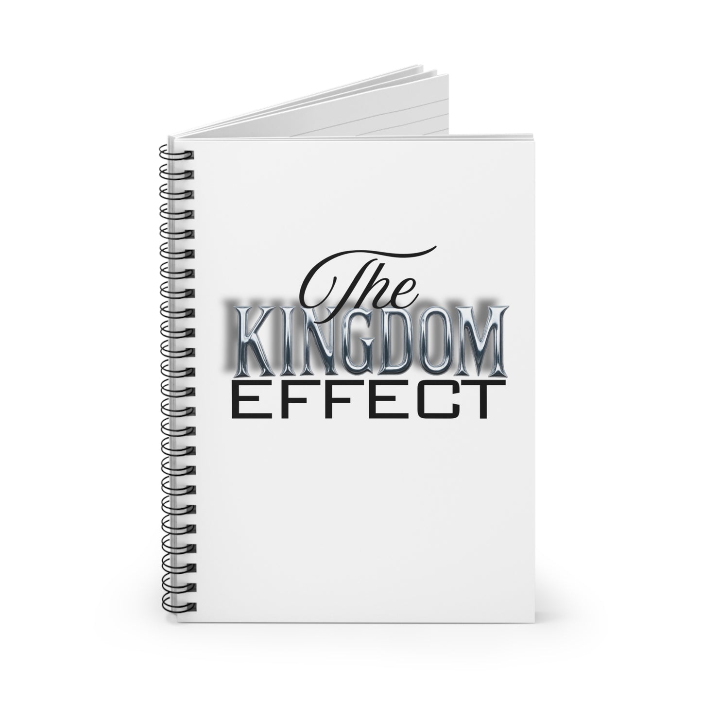 The Kingdom Effect Spiral Notebook | Motivational Stationery for Students, Writers, Artists, Gift Idea, Daily Planner