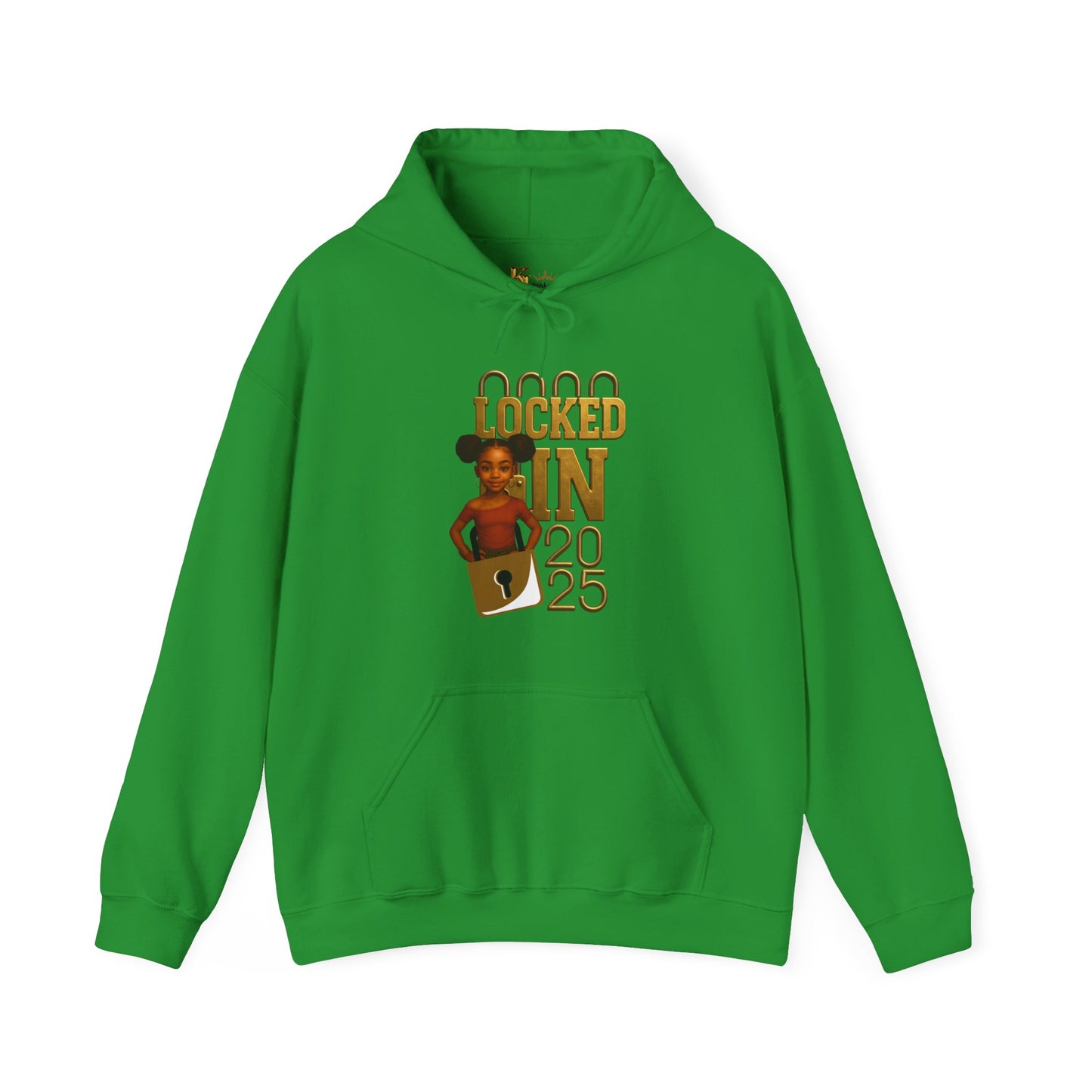 Locked In 2025 Hoodie, Unisex Heavy Blend Sweatshirt, Birthday Gift, Celebration Wear, Trendy Casual Outfit, Relaxed Style