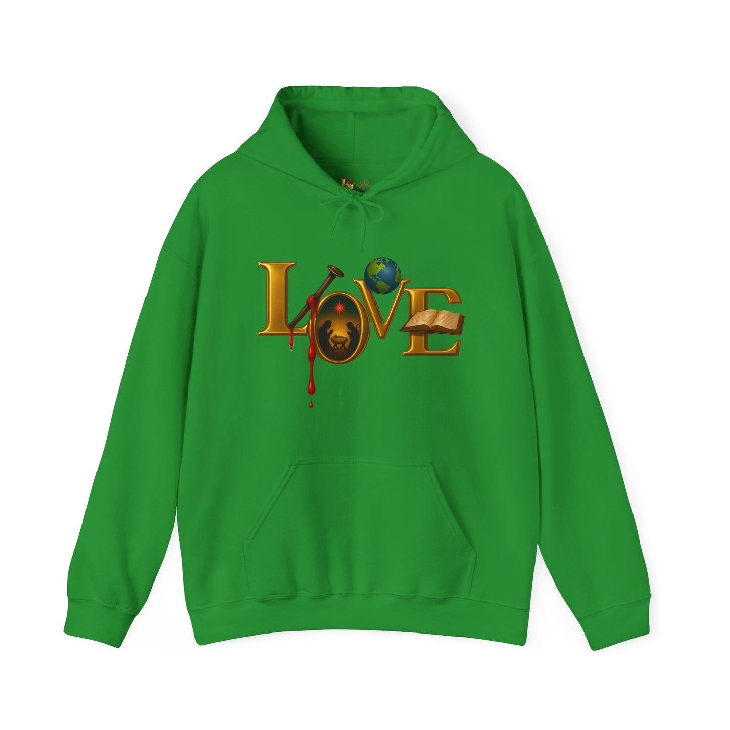 1st John 4:9 Inspirational Love Hoodie, Unisex Sweatshirt, Cozy Love Sweatshirt, Faith-Based Gift, Casual Hoodie for Everyday Wear